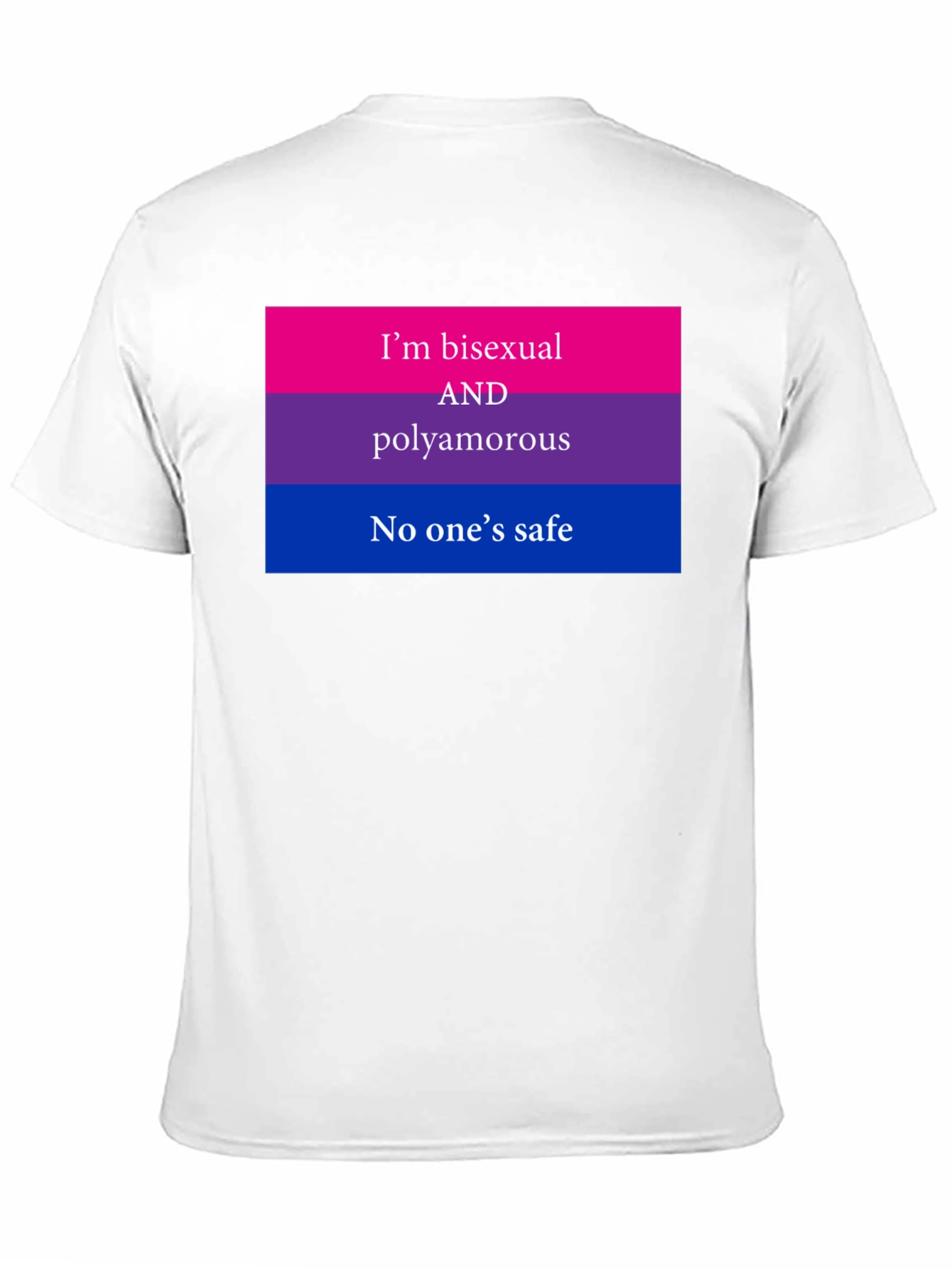 Bisexual Polyamorous Pride T-Shirt
