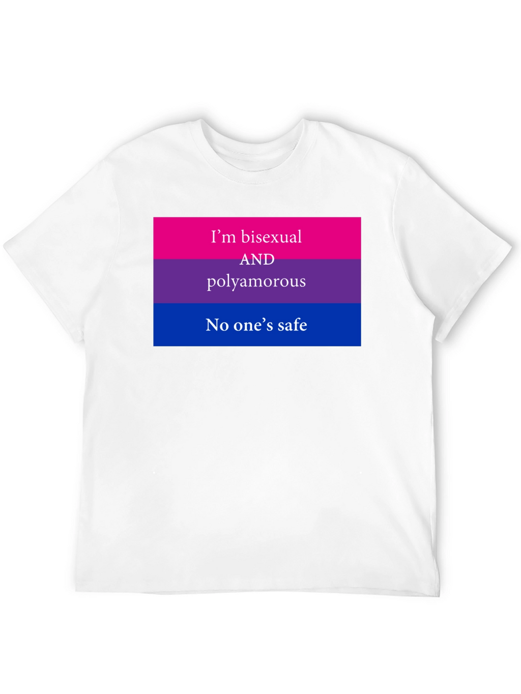 Bisexual Polyamorous Pride T-Shirt