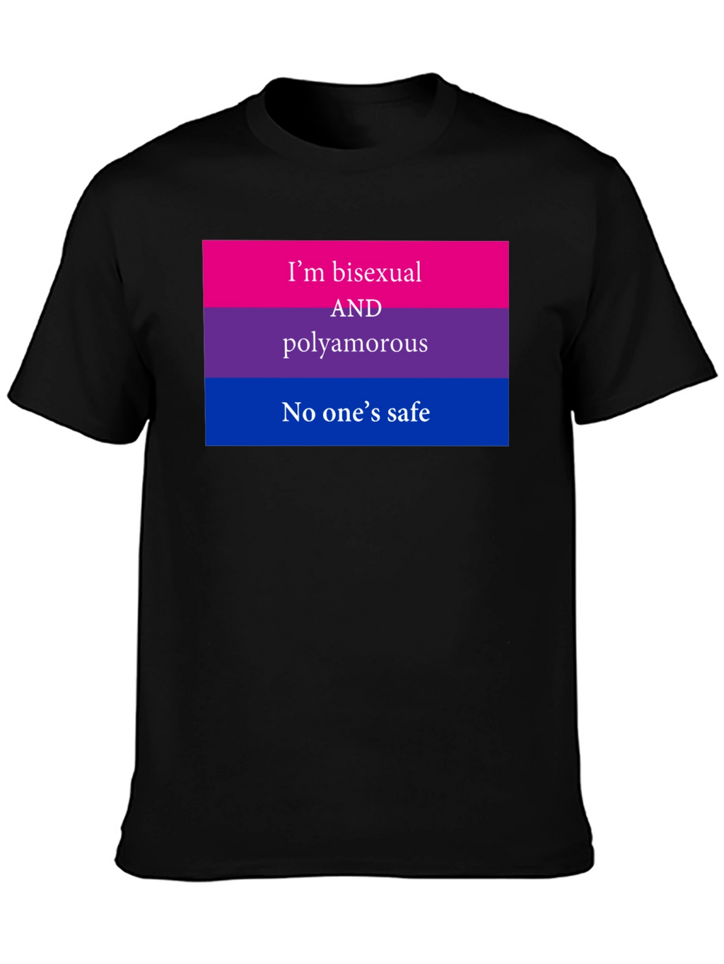 Bisexual Polyamorous Pride T-Shirt
