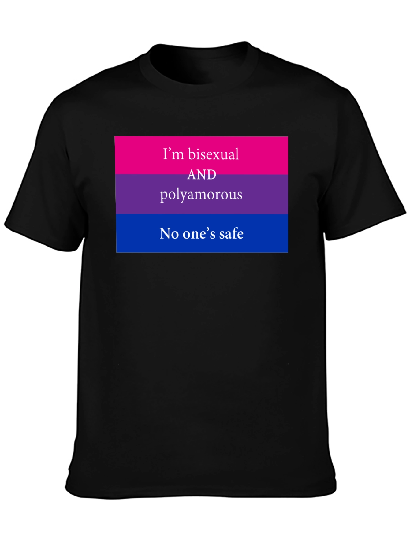 Bisexual Polyamorous Pride T-Shirt