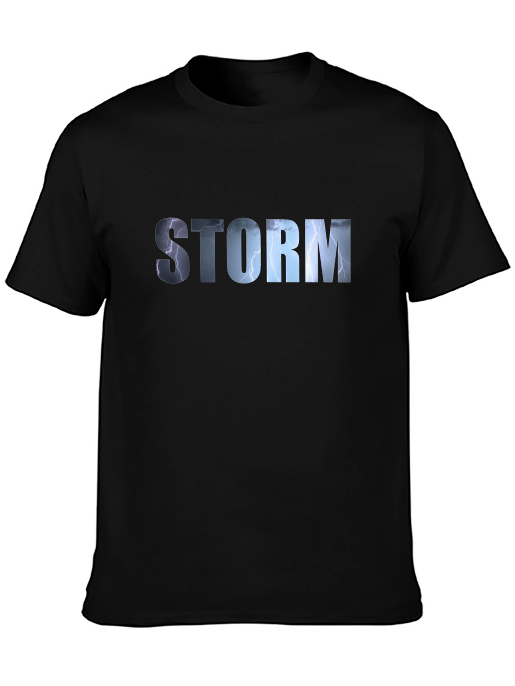 Storm Graphic Black T-Shirt