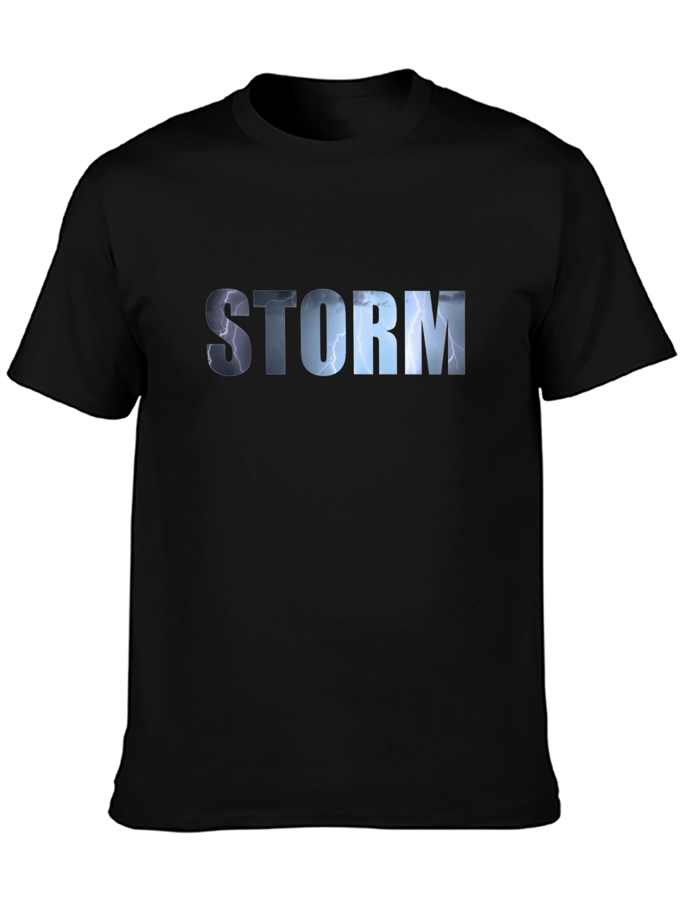 Storm Graphic Black T-Shirt