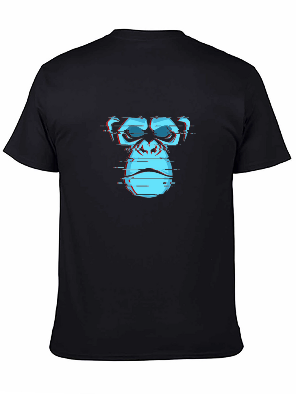 Cyber Ape Graphic Tee - Black