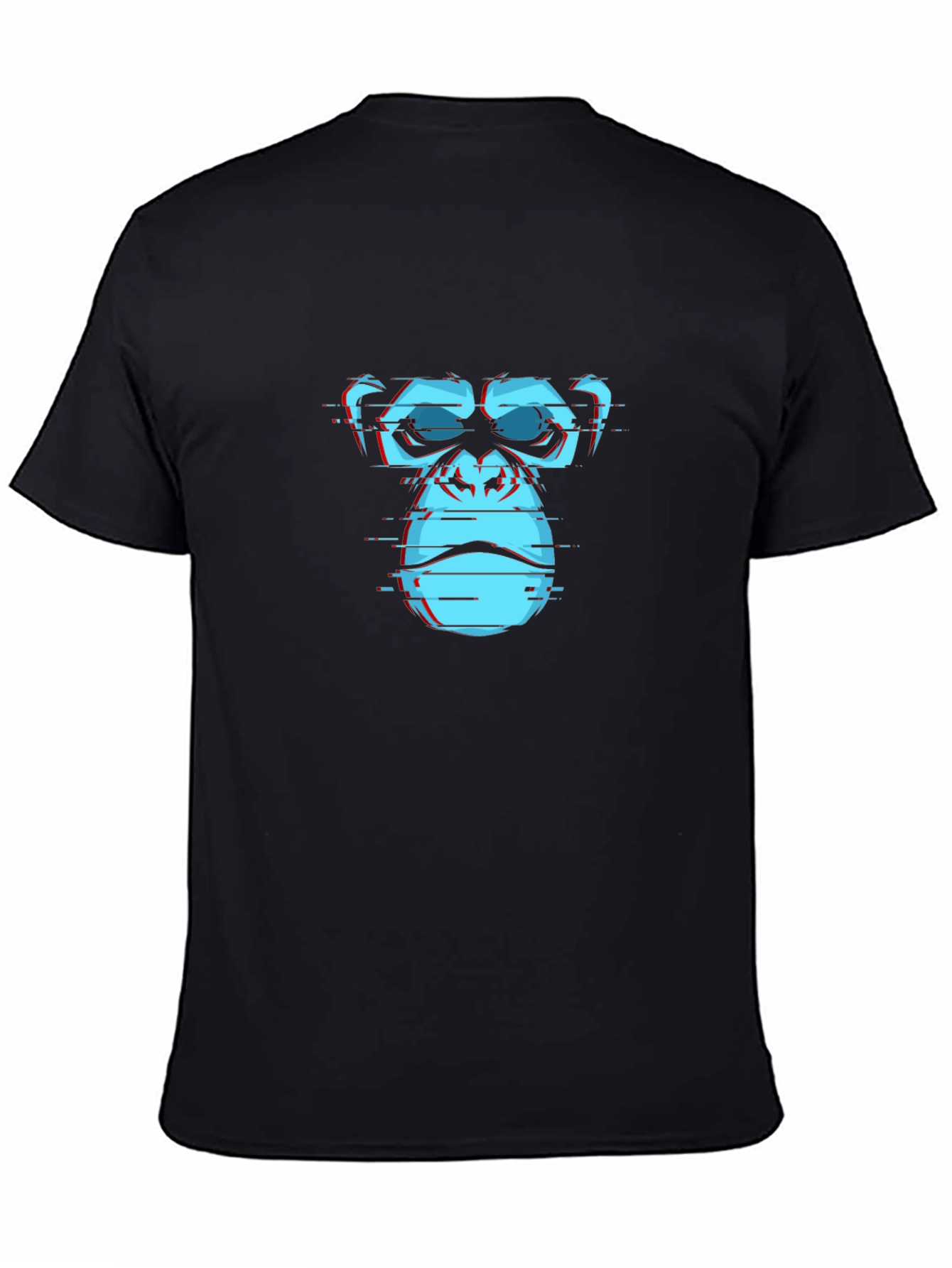 Cyber Ape Graphic Tee - Black