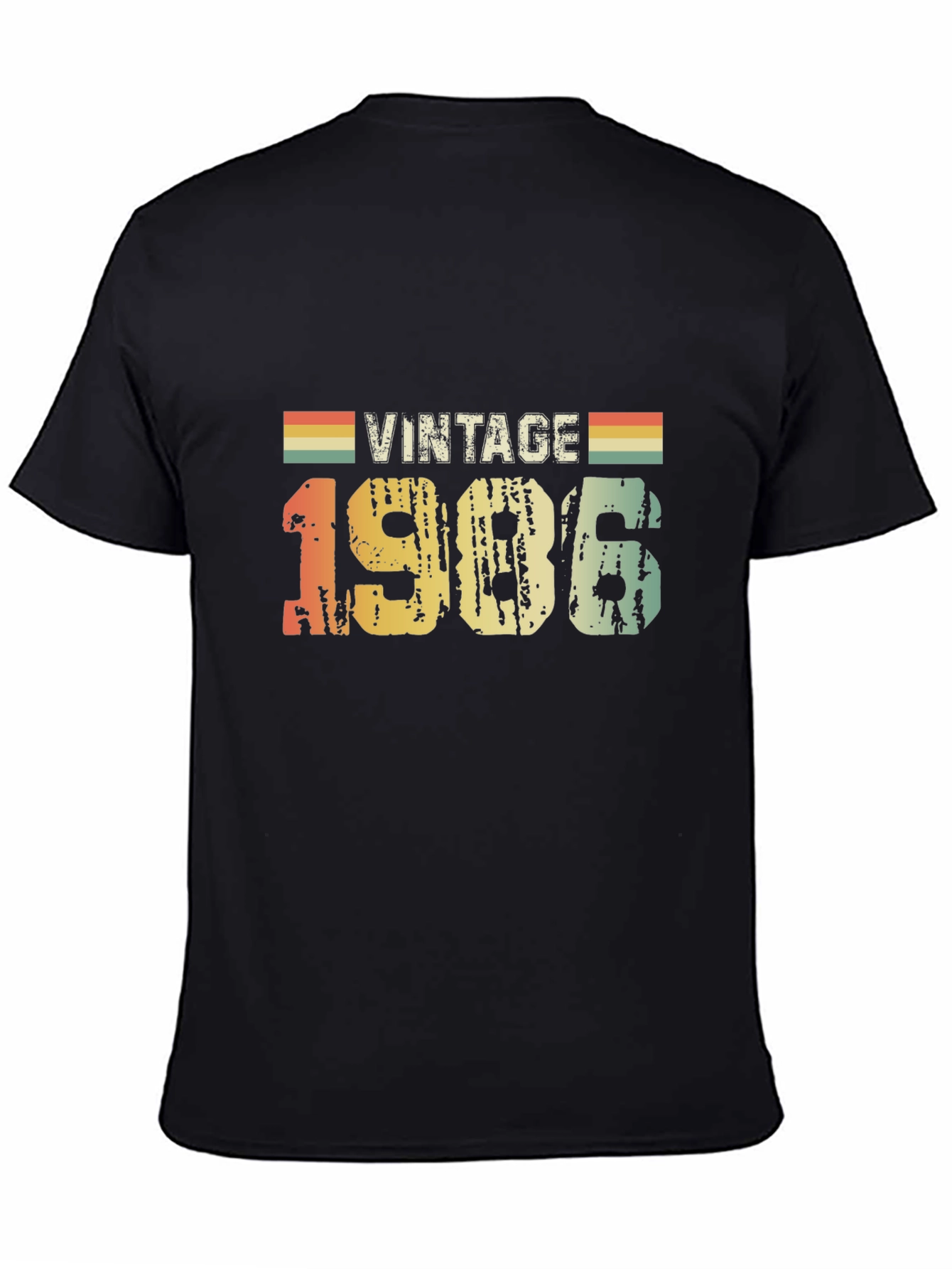 Vintage 1986 Graphic Tee - Retro Birthday Shirt