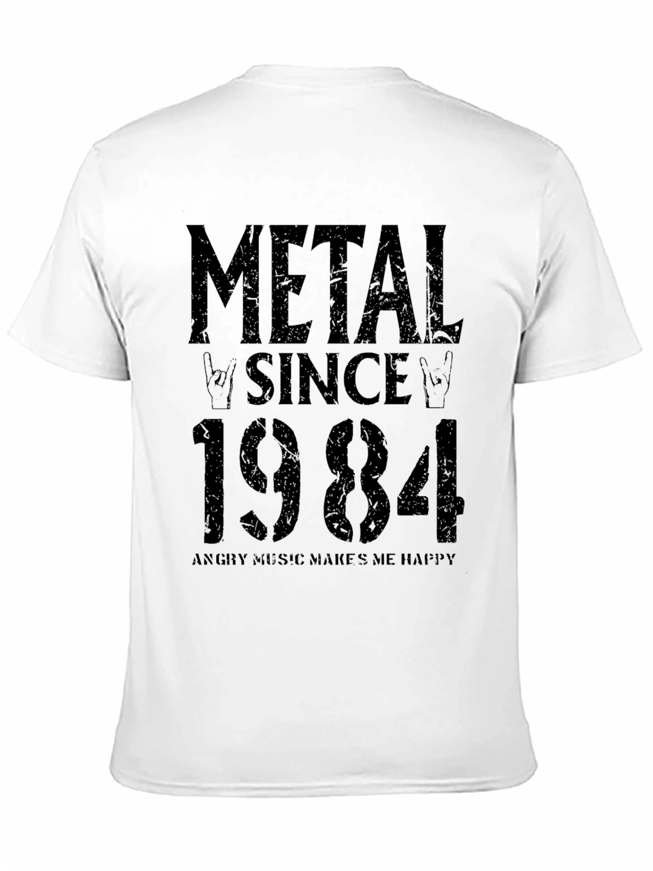 Metal Since 1984 Graphic Tee - Black T-Shirt