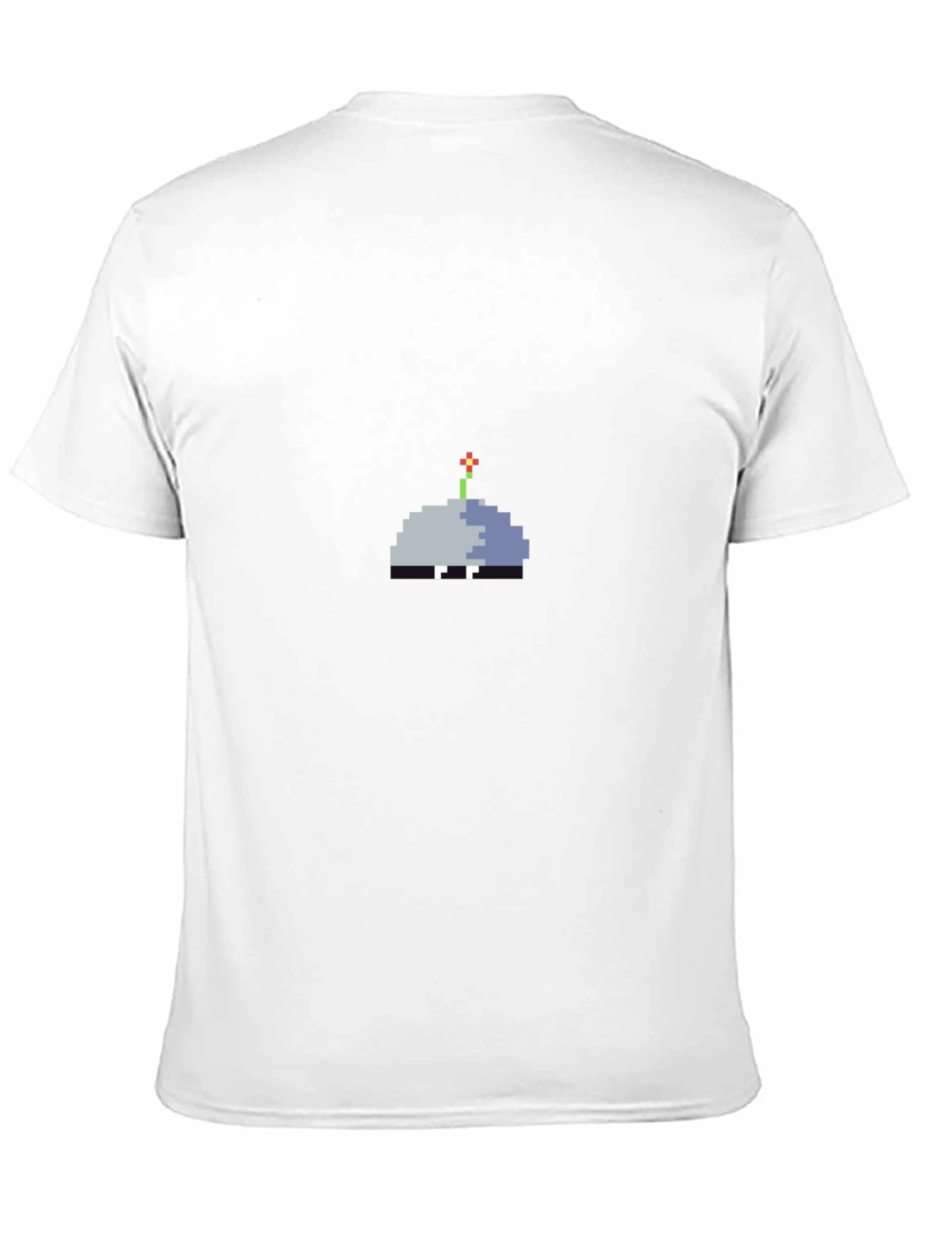 Pixel Art Sprout Graphic Tee - Unisex Black T-Shirt