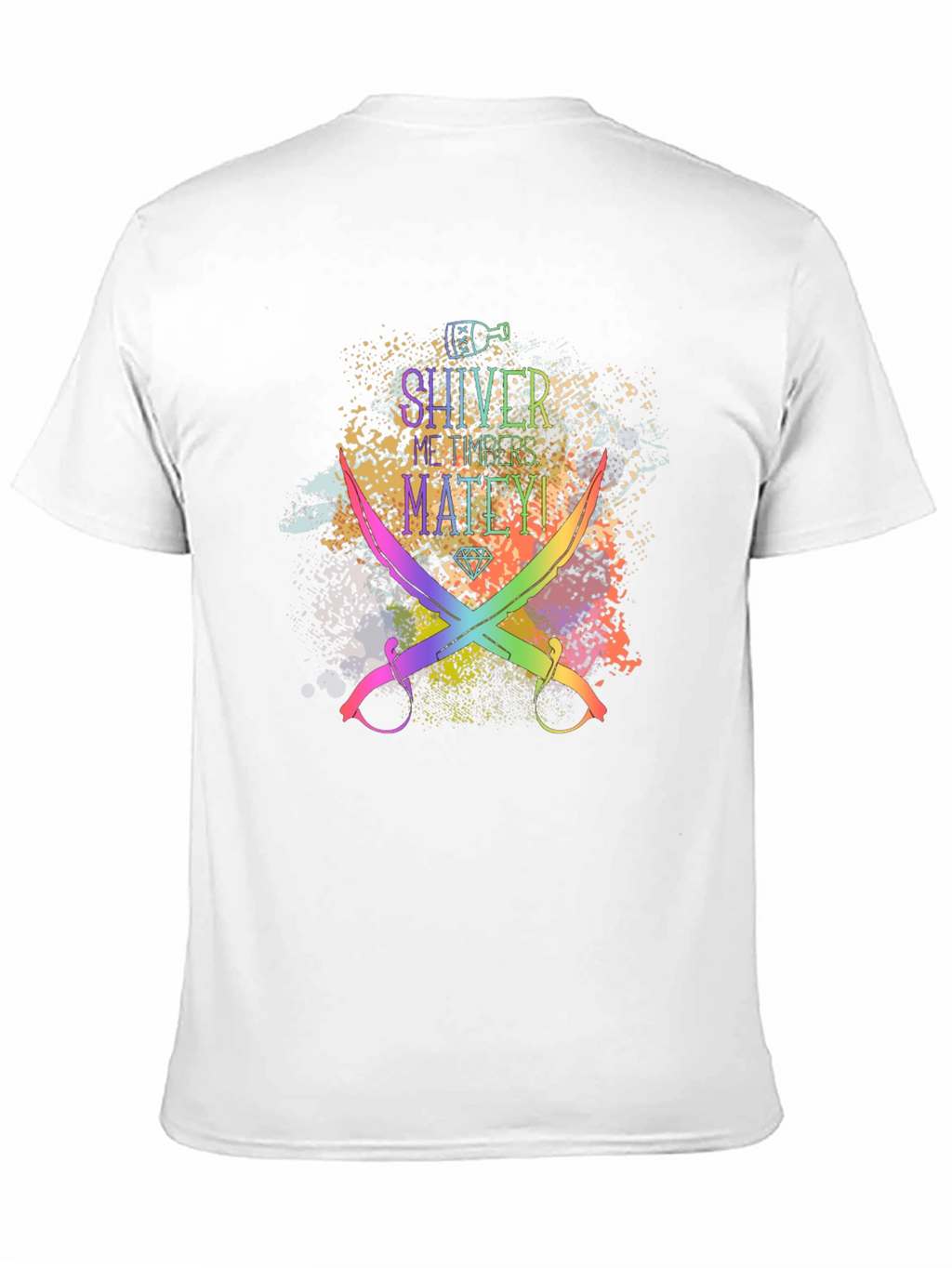 Shiver Me Timbers Matey! Mens Graphic Tee