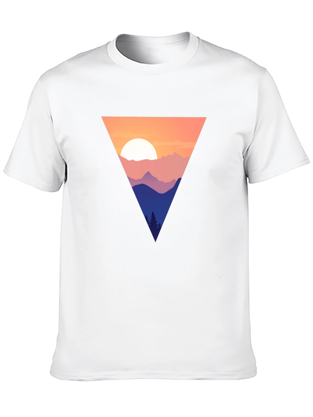 Mountain Sunset Triangle Tee