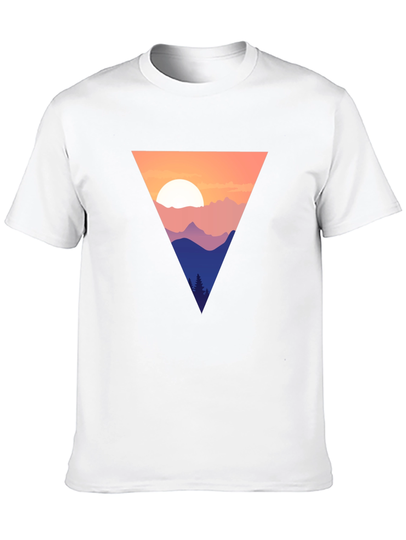 Mountain Sunset Triangle Tee