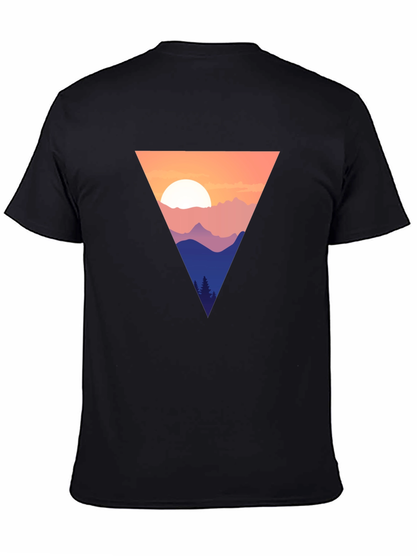 Mountain Sunset Triangle Tee