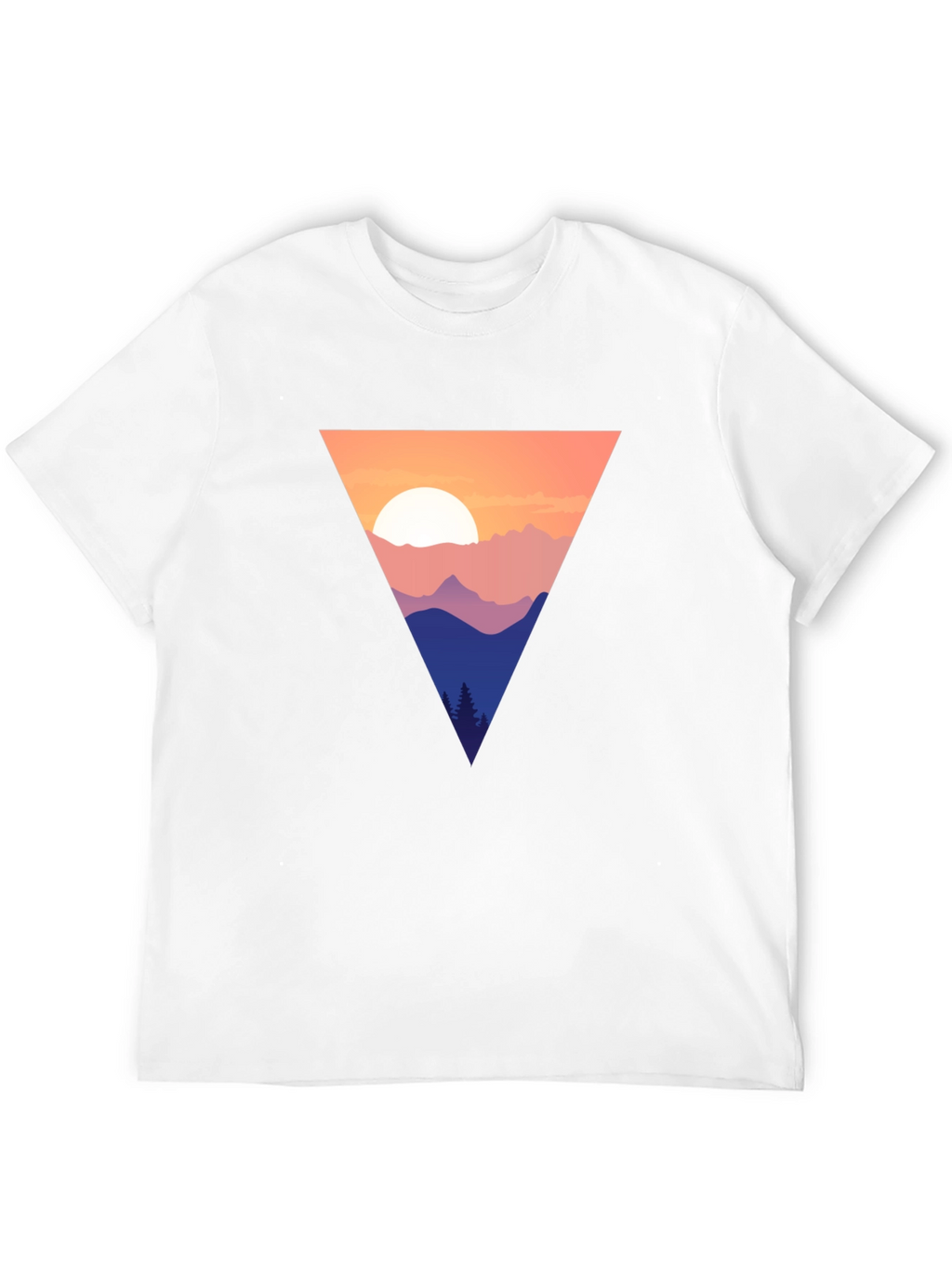 Mountain Sunset Triangle Tee