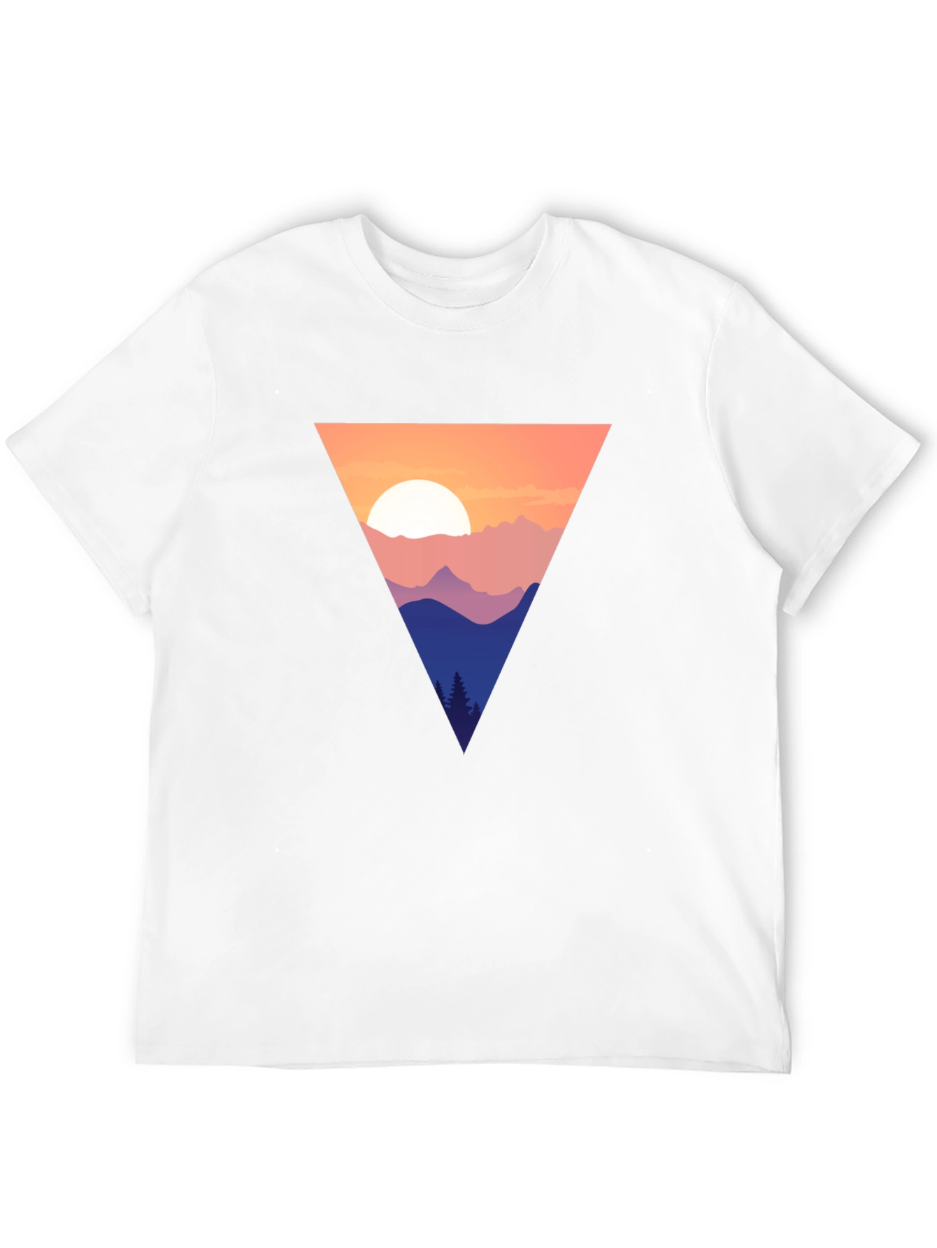 Mountain Sunset Triangle Tee