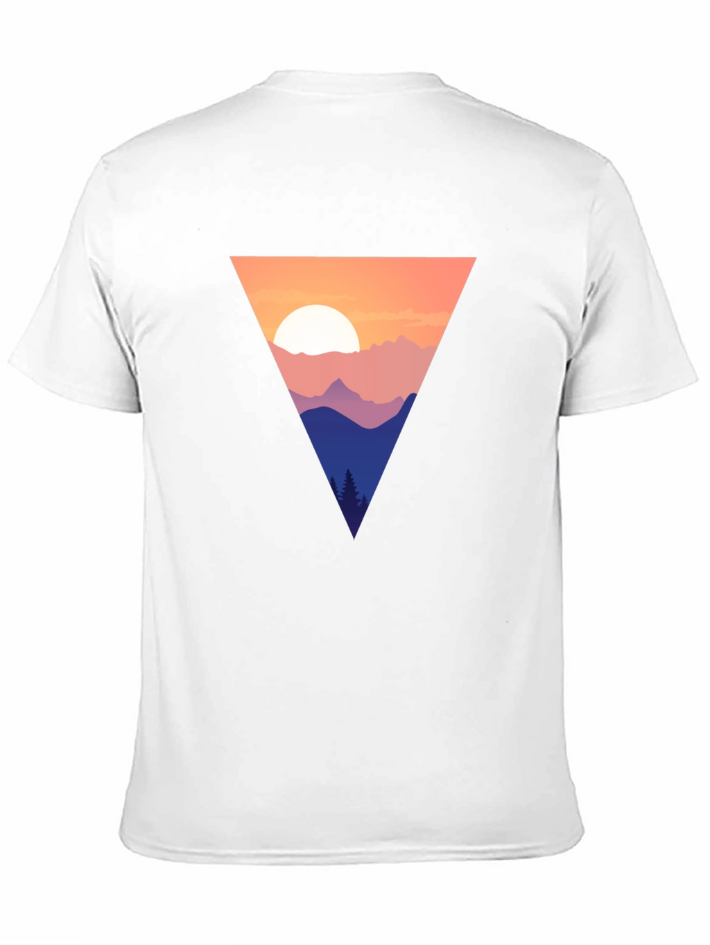 Mountain Sunset Triangle Tee