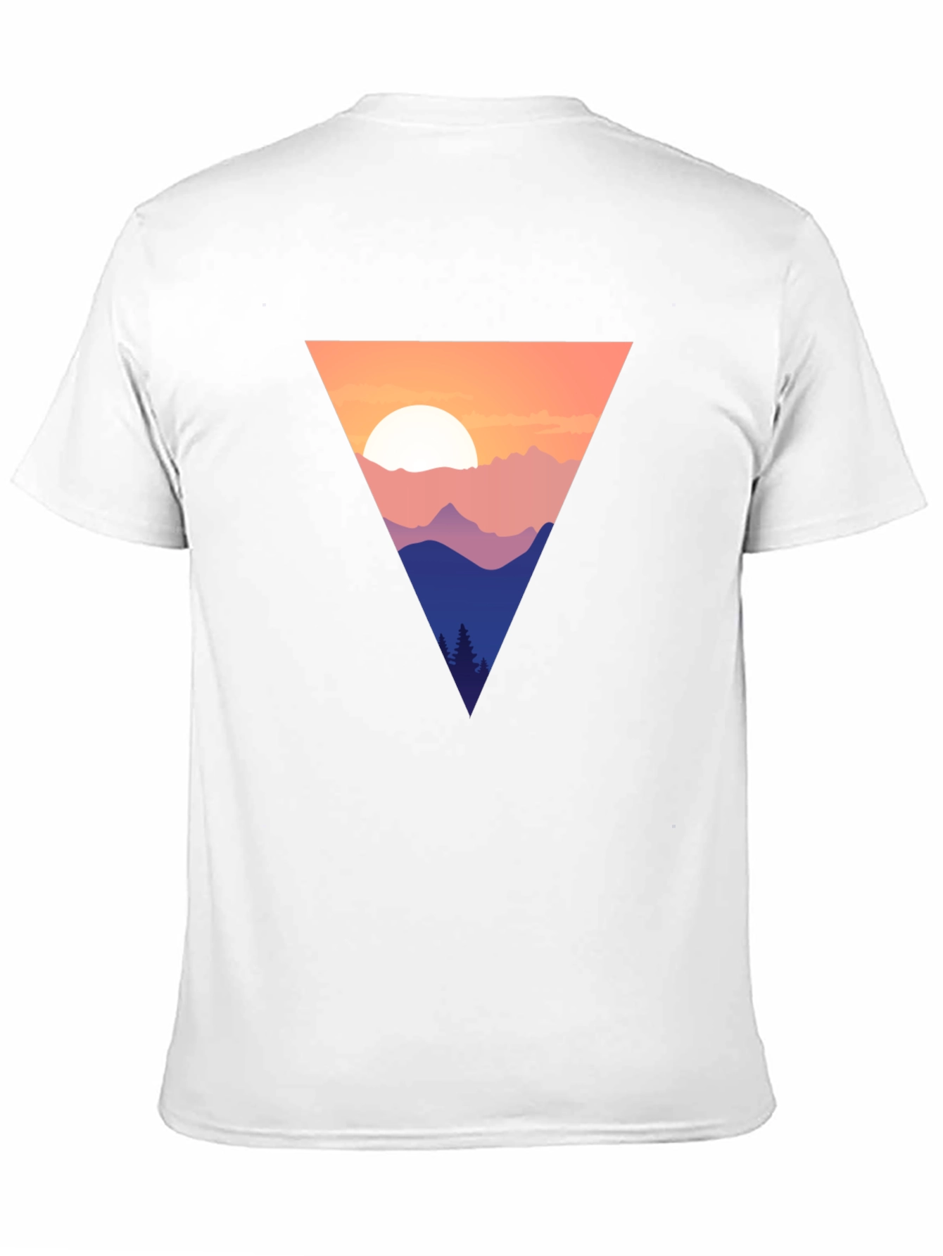 Mountain Sunset Triangle Tee