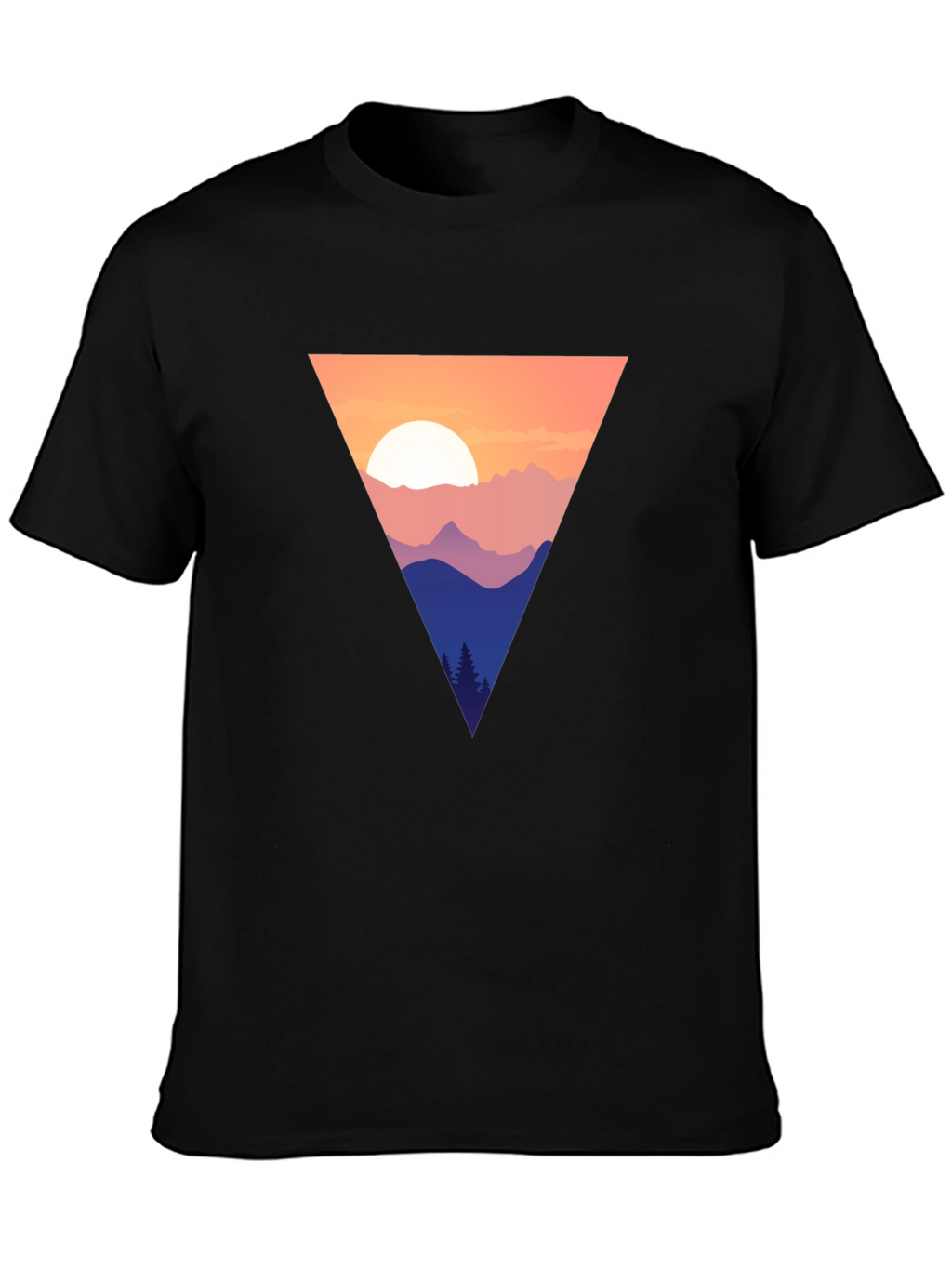 Mountain Sunset Triangle Tee