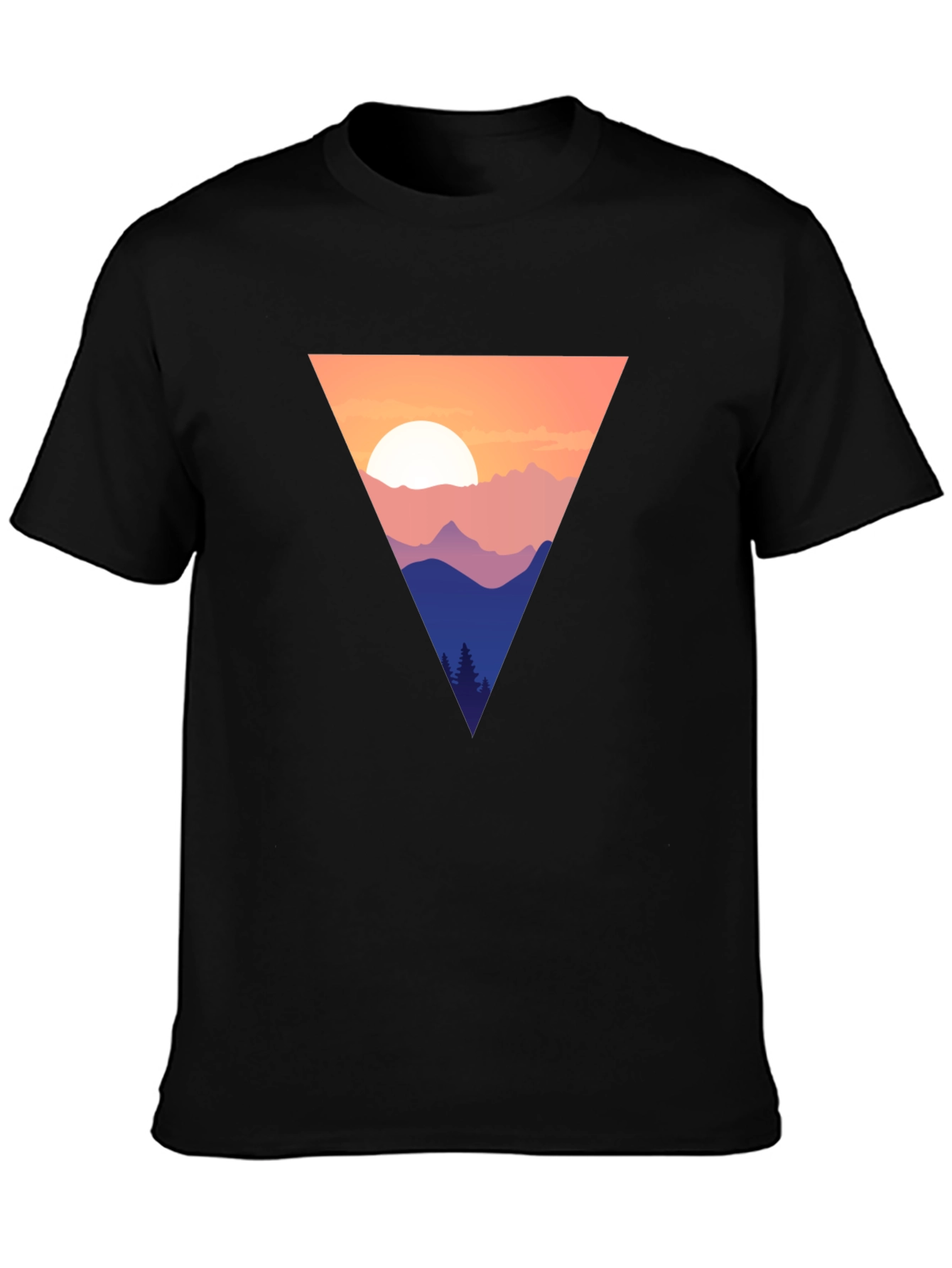 Mountain Sunset Triangle Tee