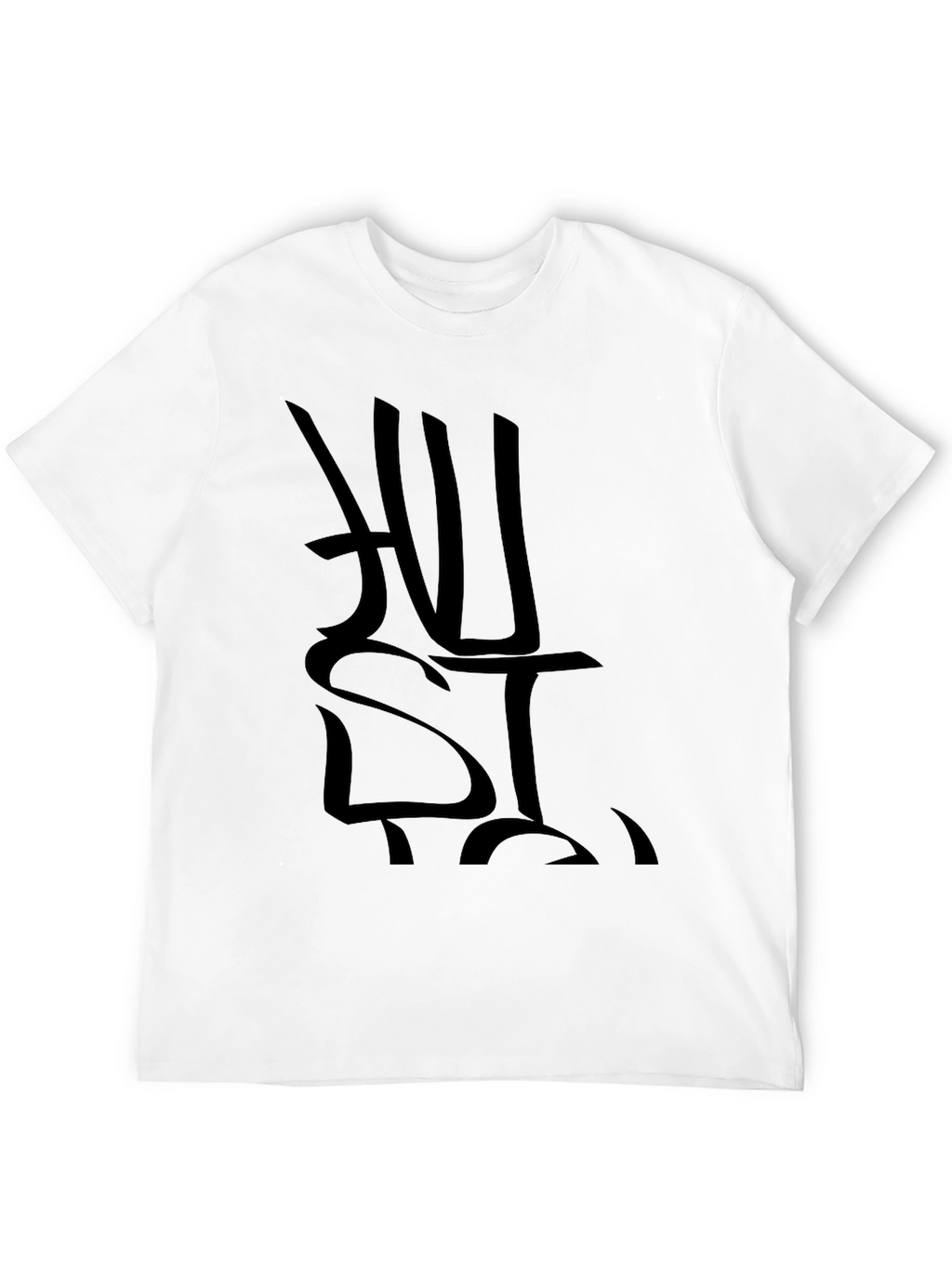 Black Hustle Graphic Print T-Shirt