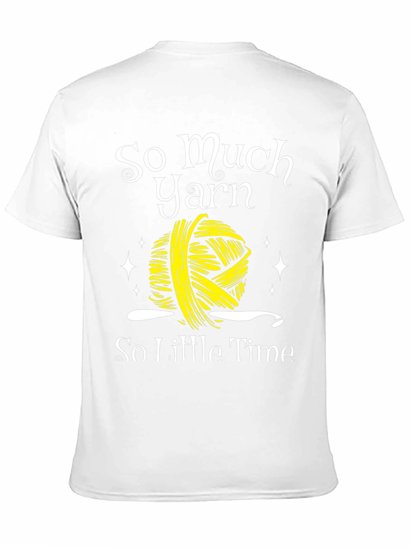 So Much Yarn So Little Time Graphic Tee