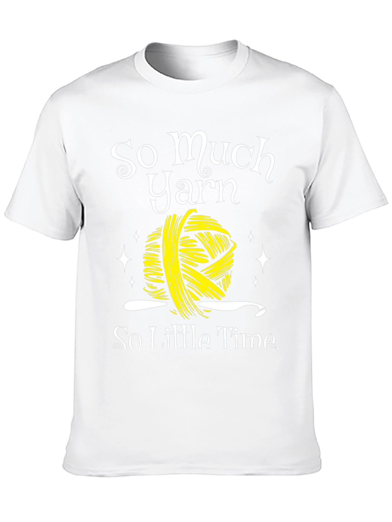 So Much Yarn So Little Time Graphic Tee