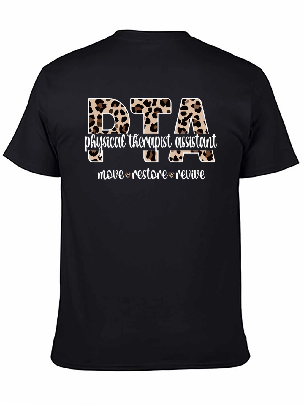 DTA Leopard Print T-Shirt