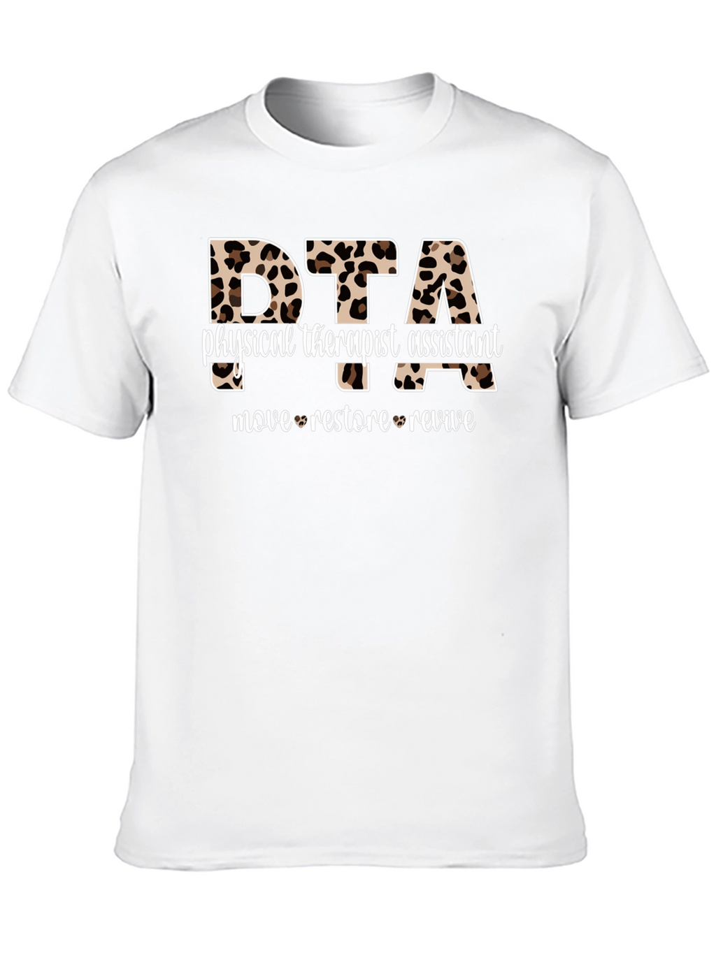 DTA Leopard Print T-Shirt