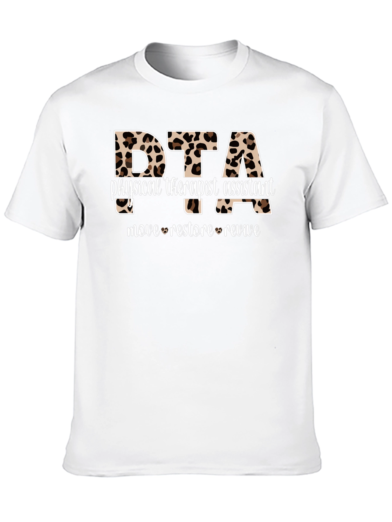 DTA Leopard Print T-Shirt
