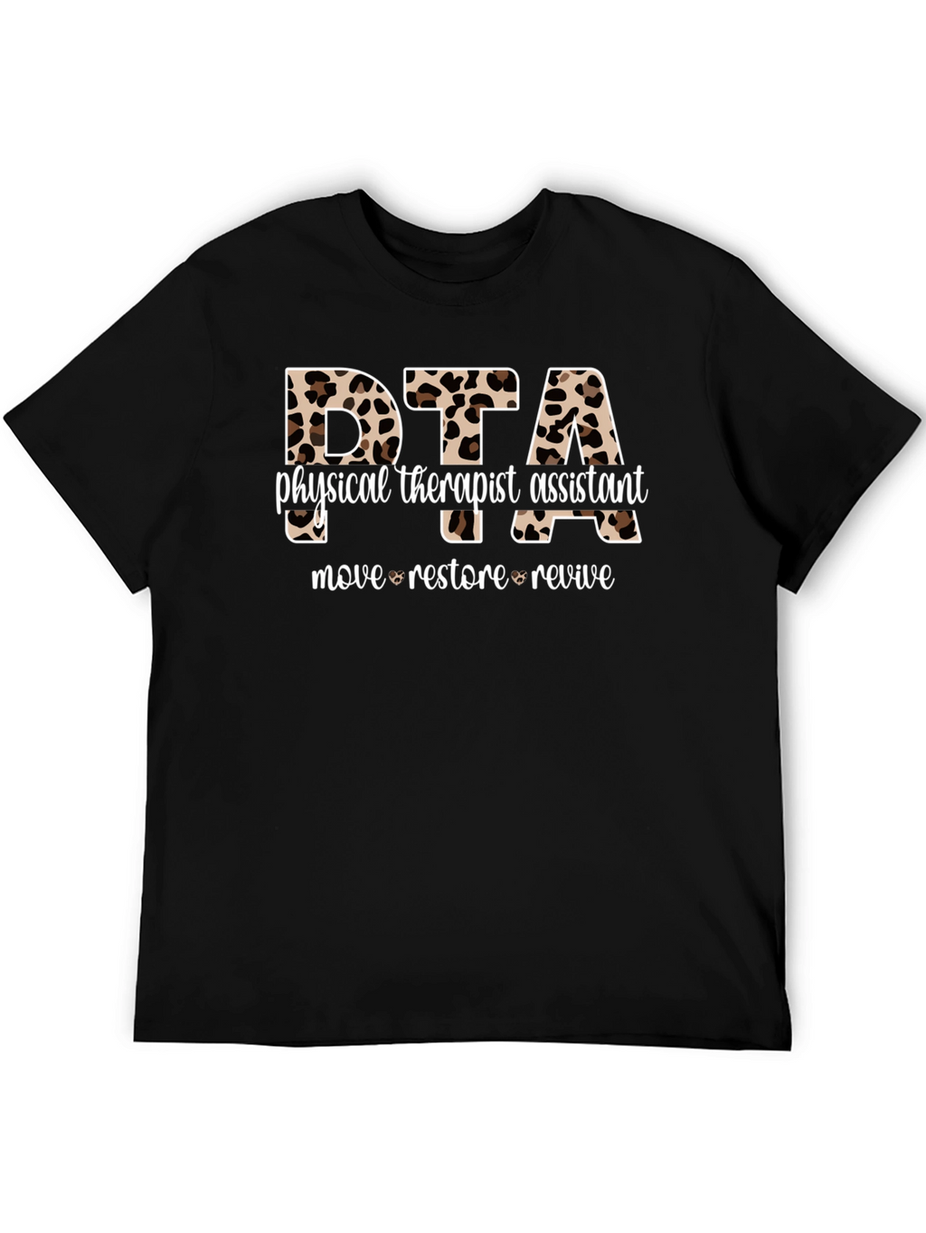 DTA Leopard Print T-Shirt
