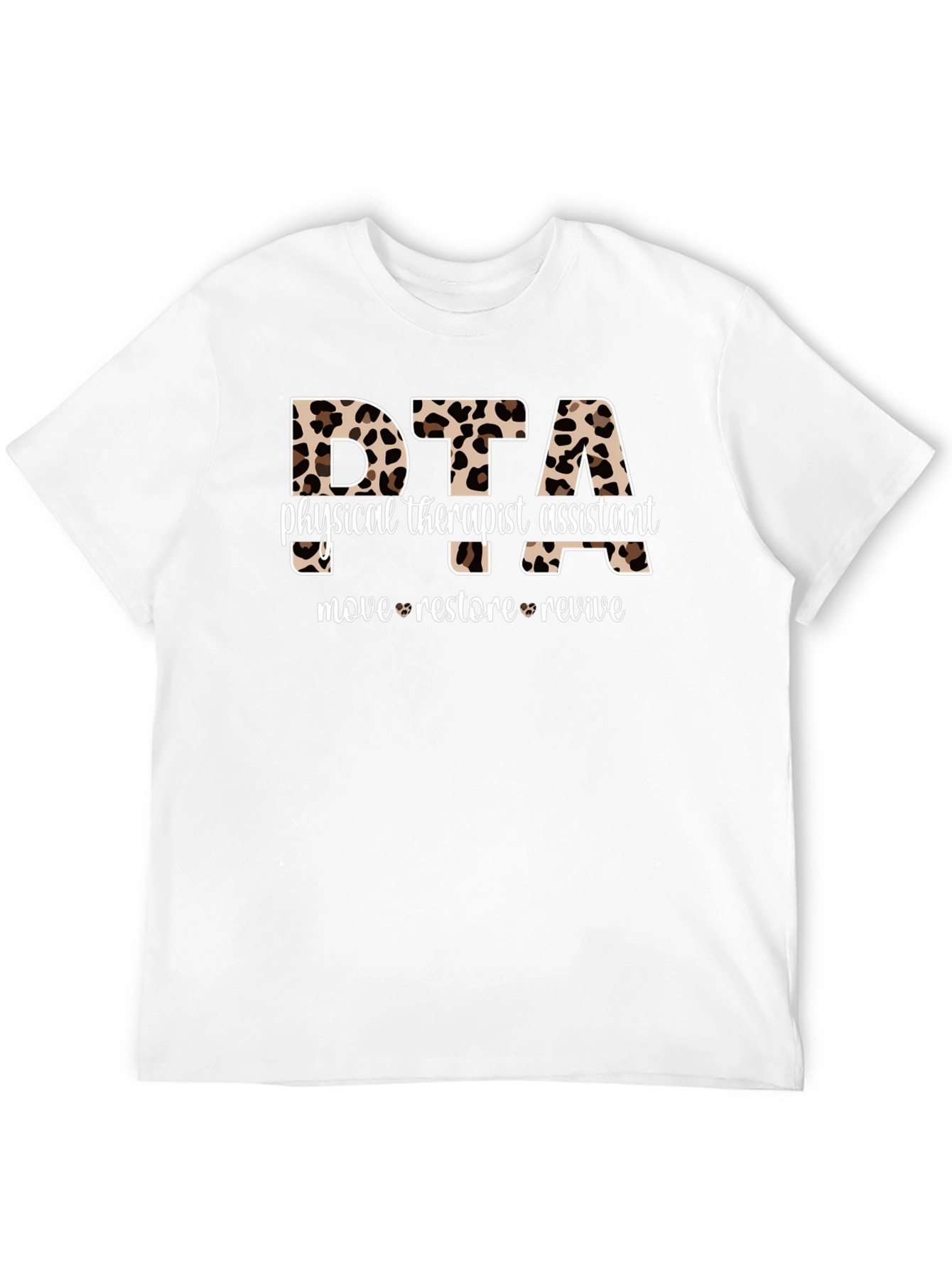 DTA Leopard Print T-Shirt