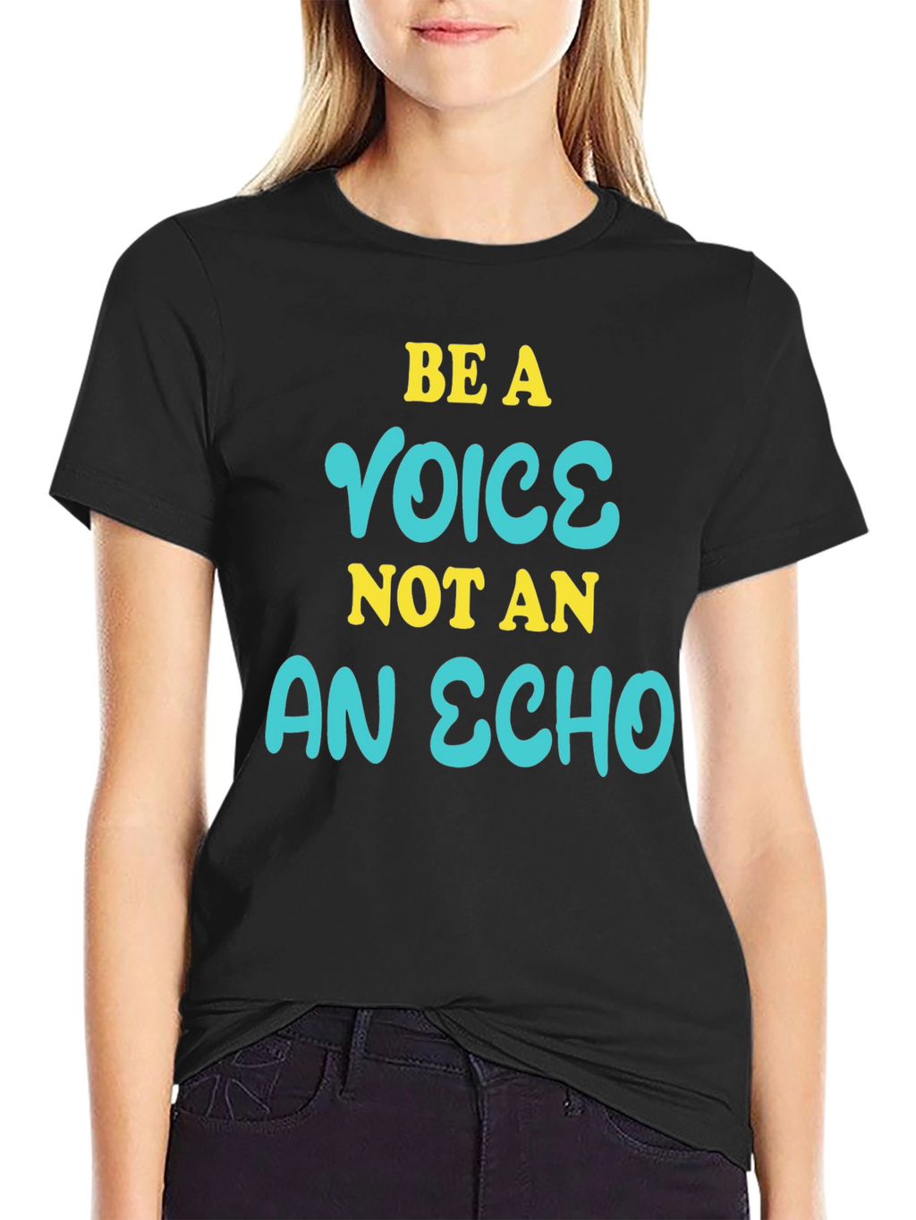 Be a Voice Not an Echo Graphic T-Shirt