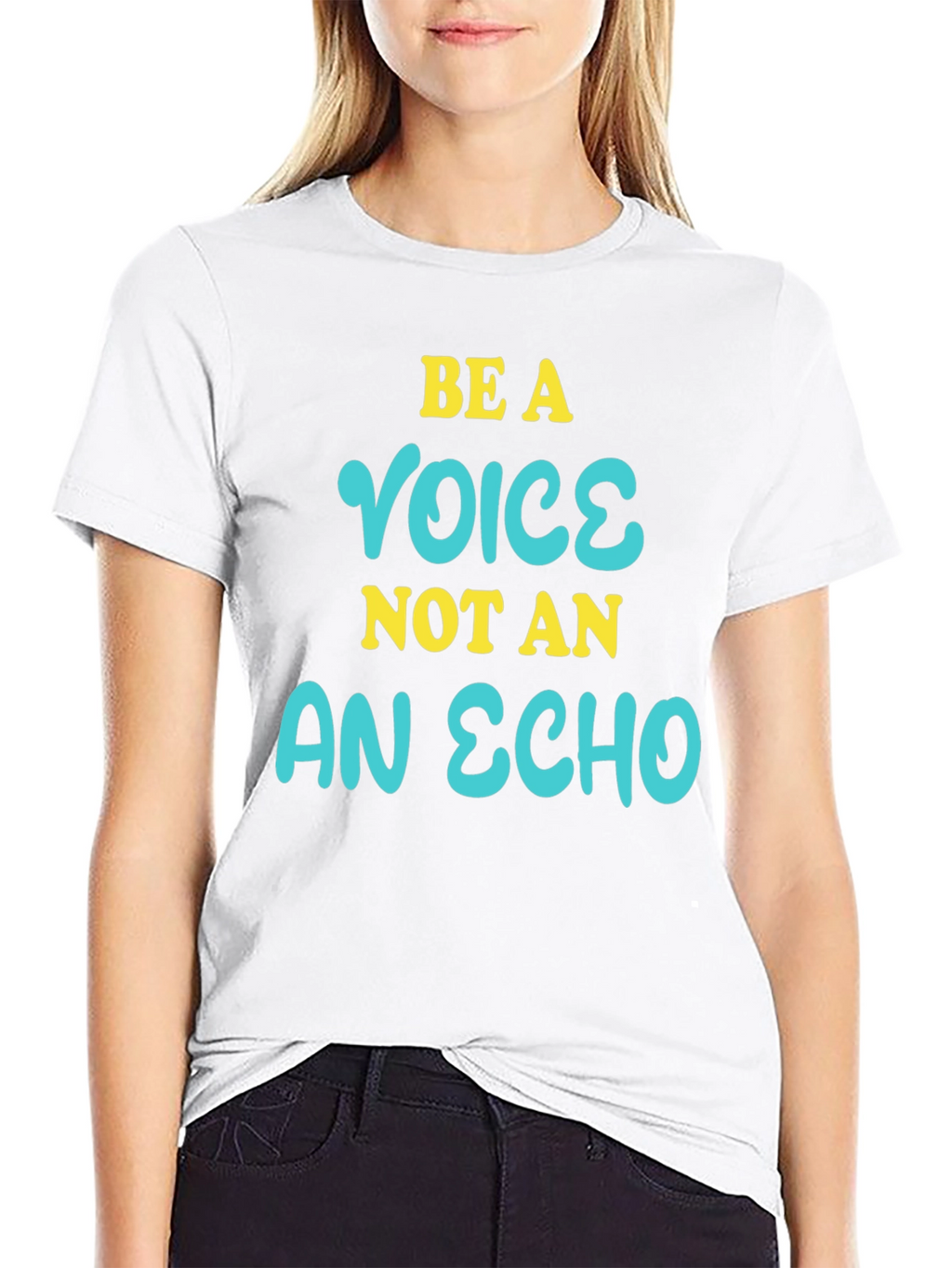 Be a Voice Not an Echo Graphic T-Shirt