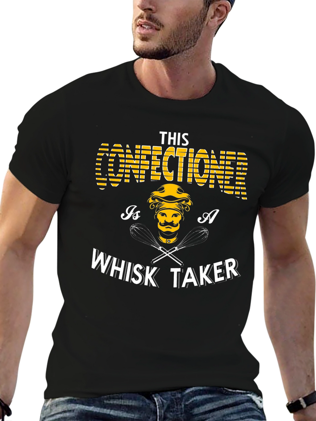 Confectioner Whisk Taker Graphic Tee