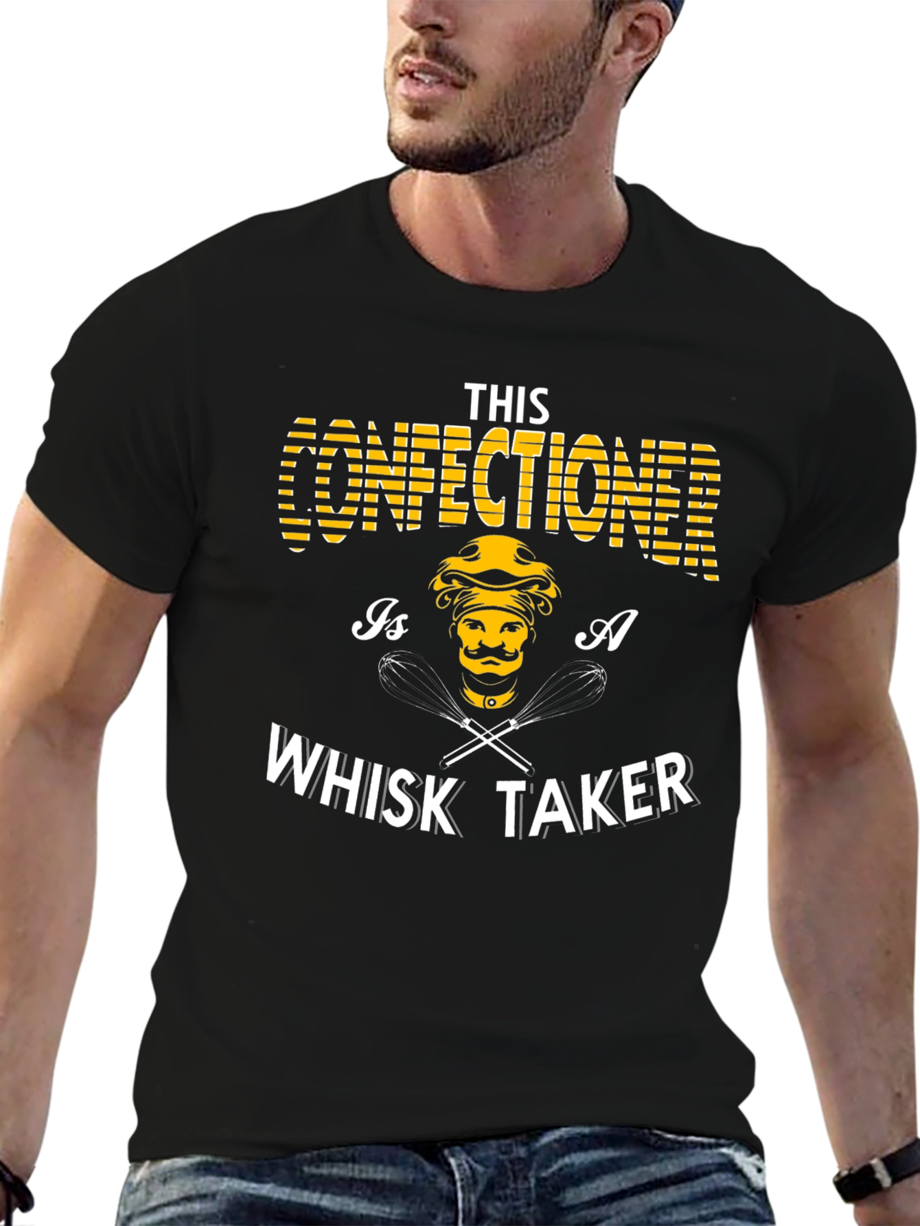 Confectioner Whisk Taker Graphic Tee