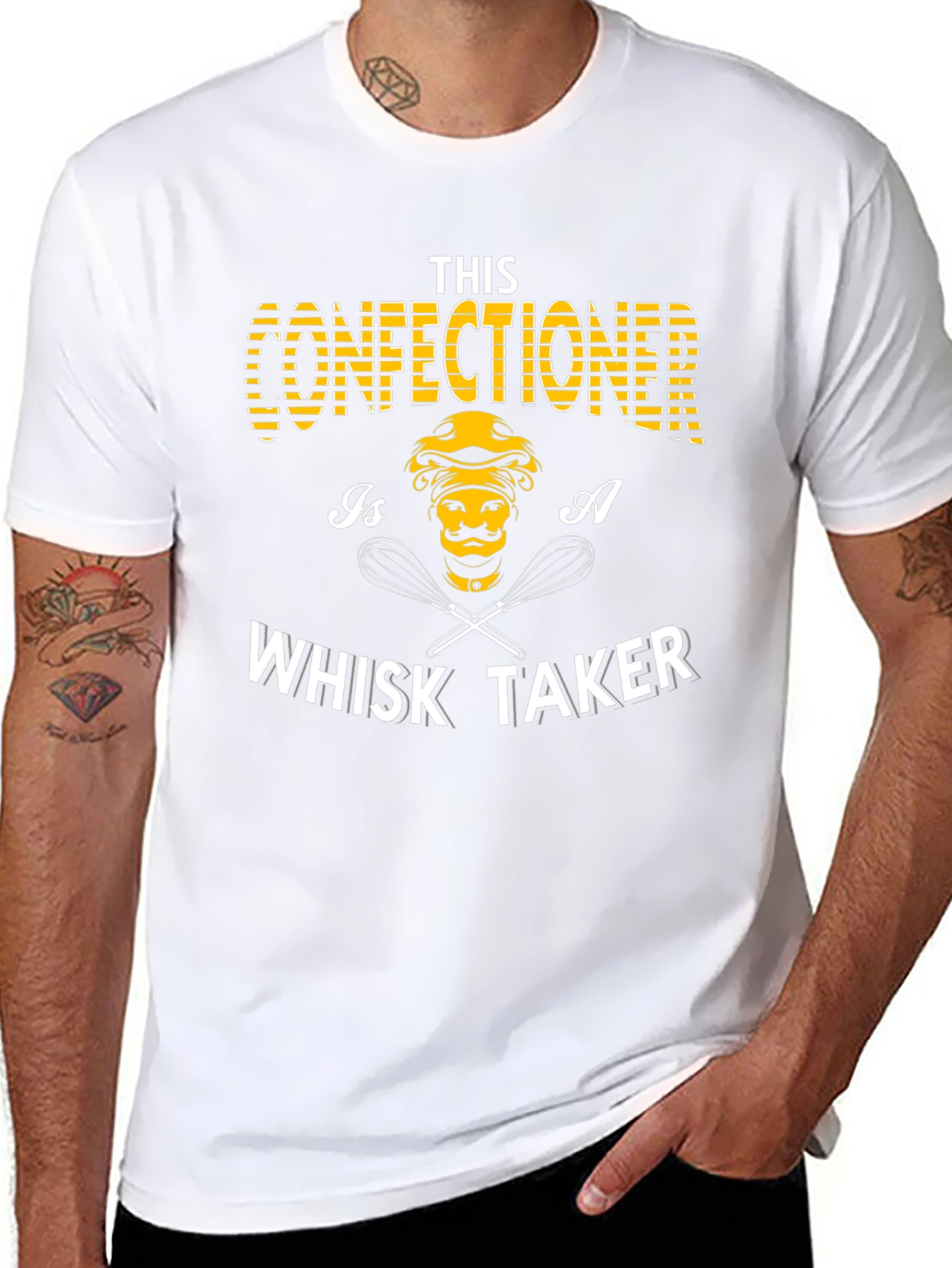 Confectioner Whisk Taker Graphic Tee