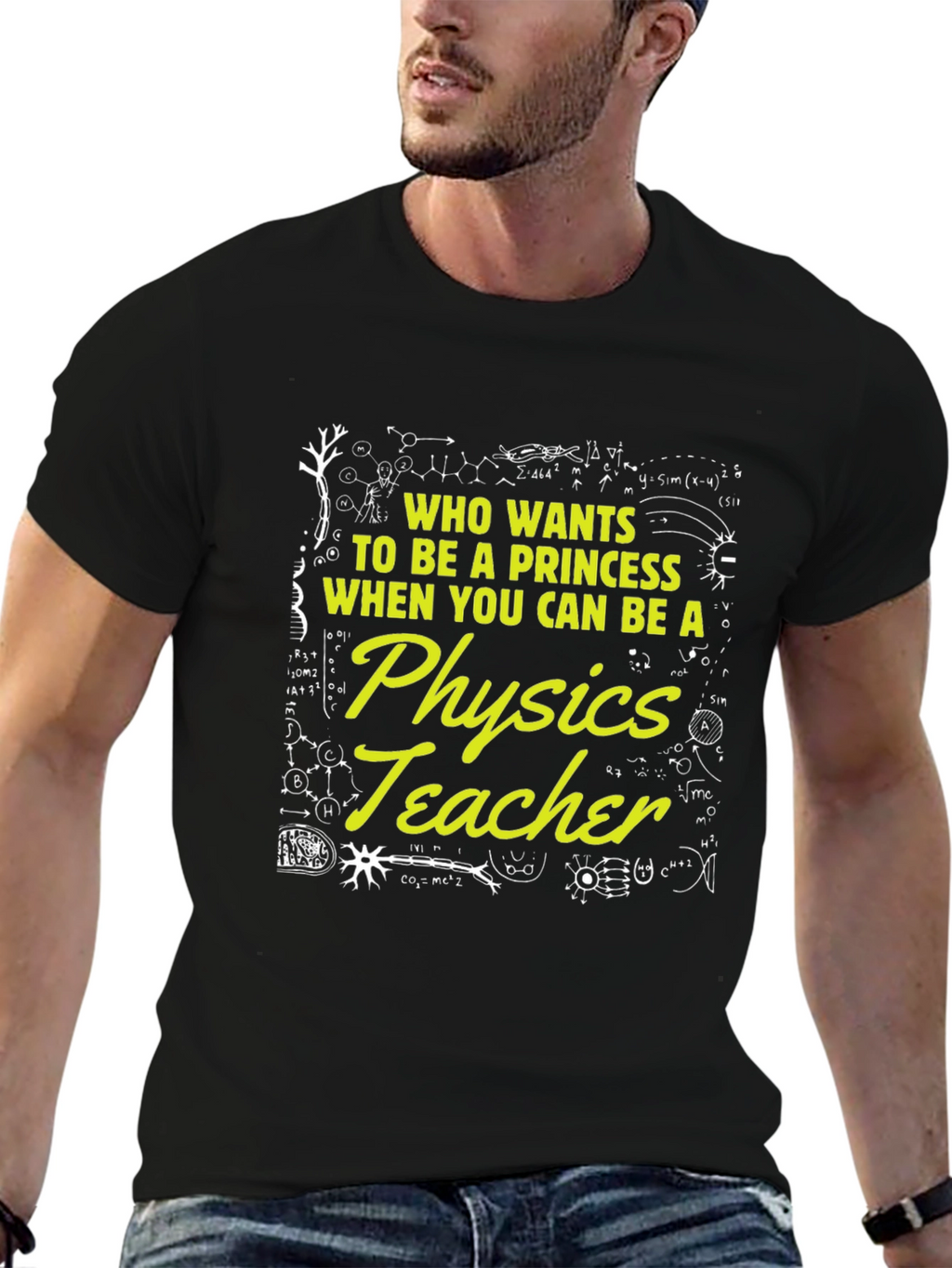 Physics Teacher Graphic T-Shirt