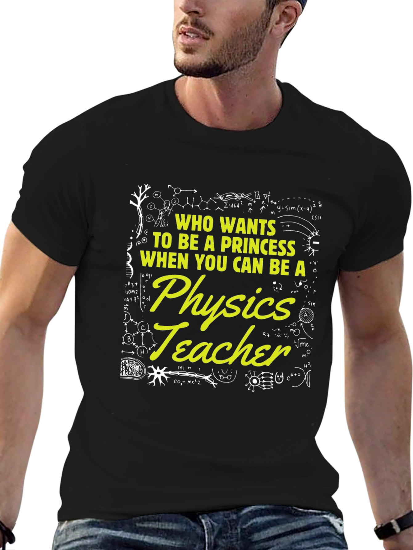 Physics Teacher Graphic T-Shirt