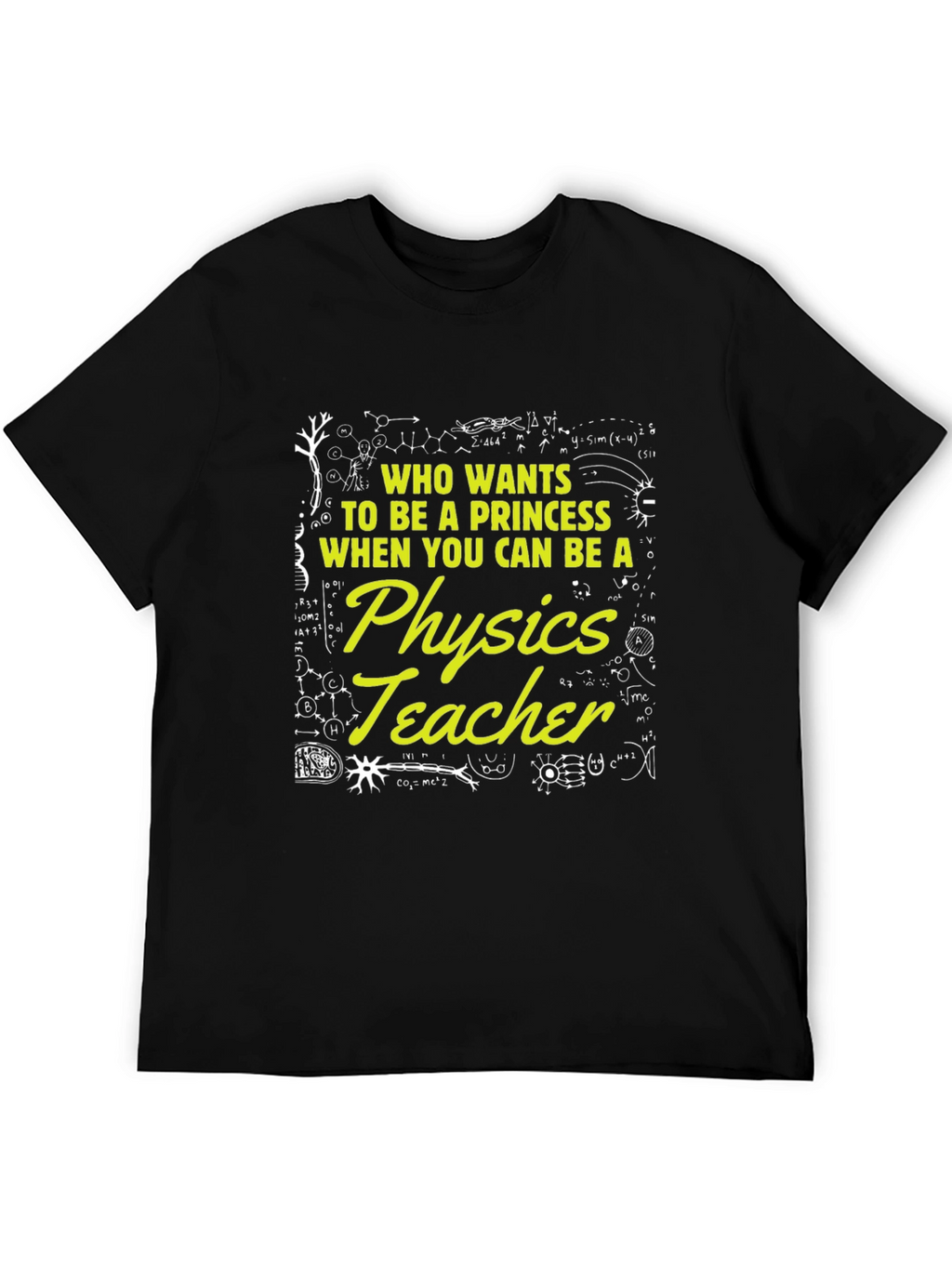 Physics Teacher Graphic T-Shirt