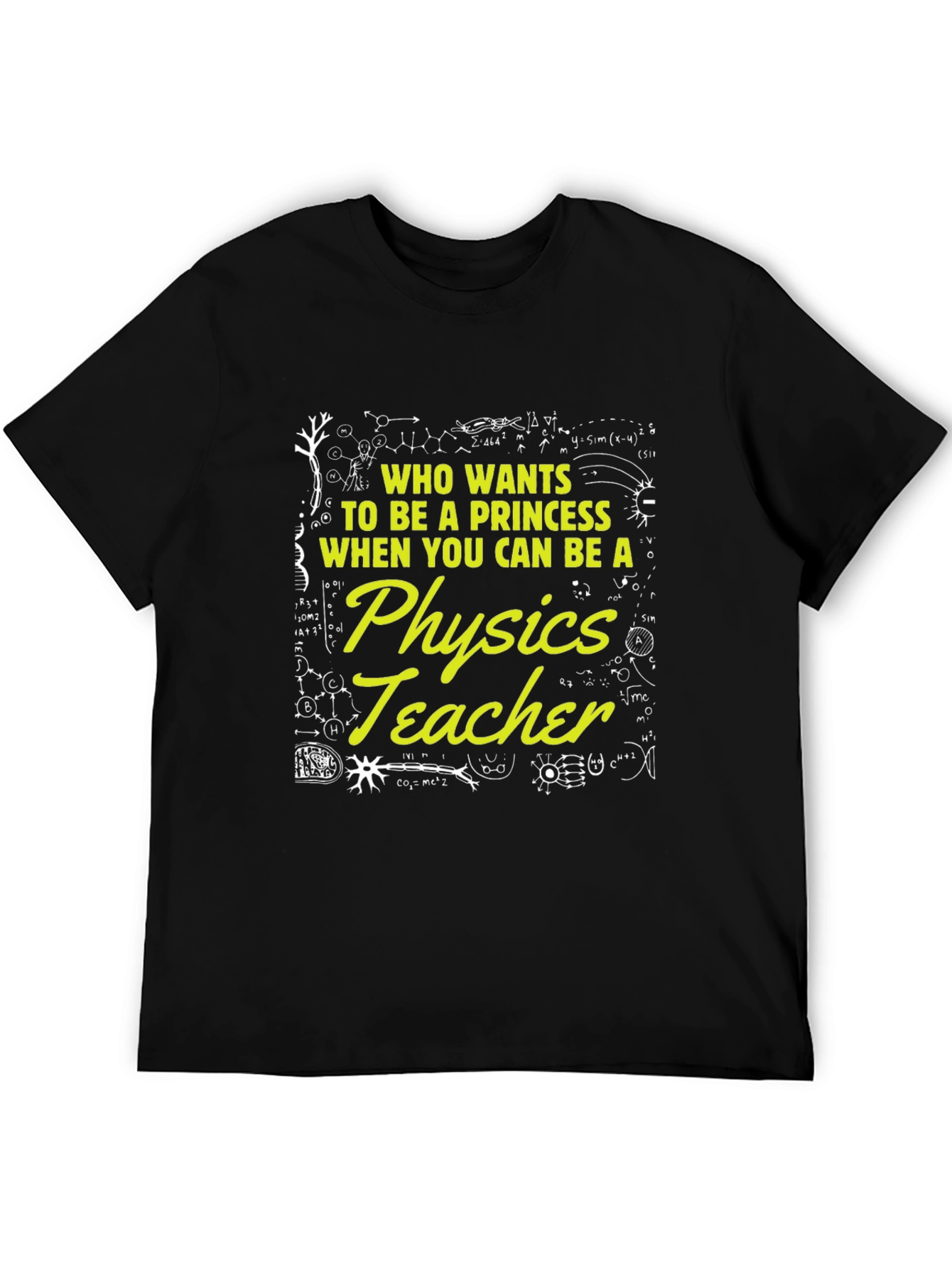 Physics Teacher Graphic T-Shirt