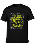 Physics Teacher Graphic T-Shirt