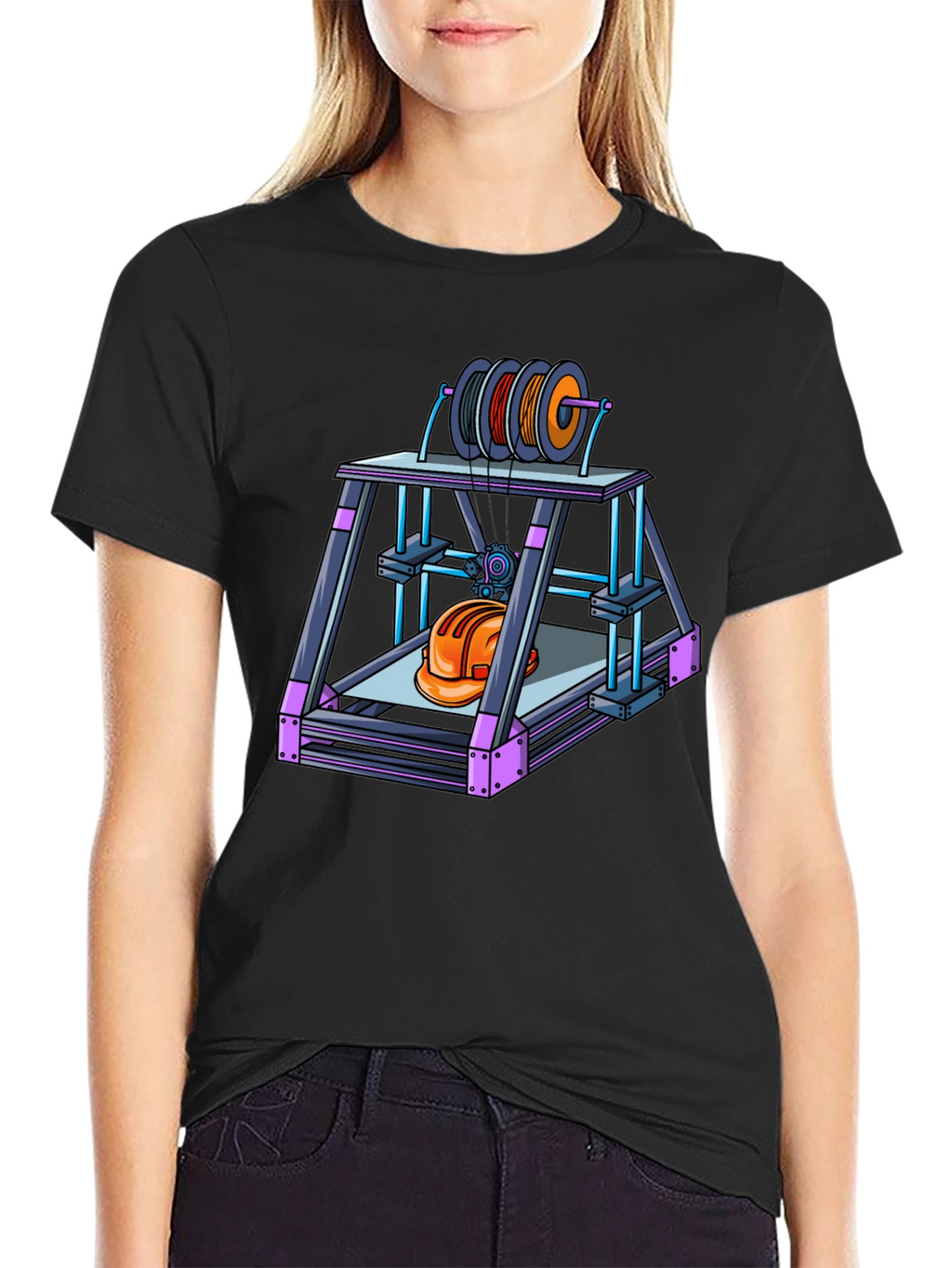 3D Printing Hard Hat Tee