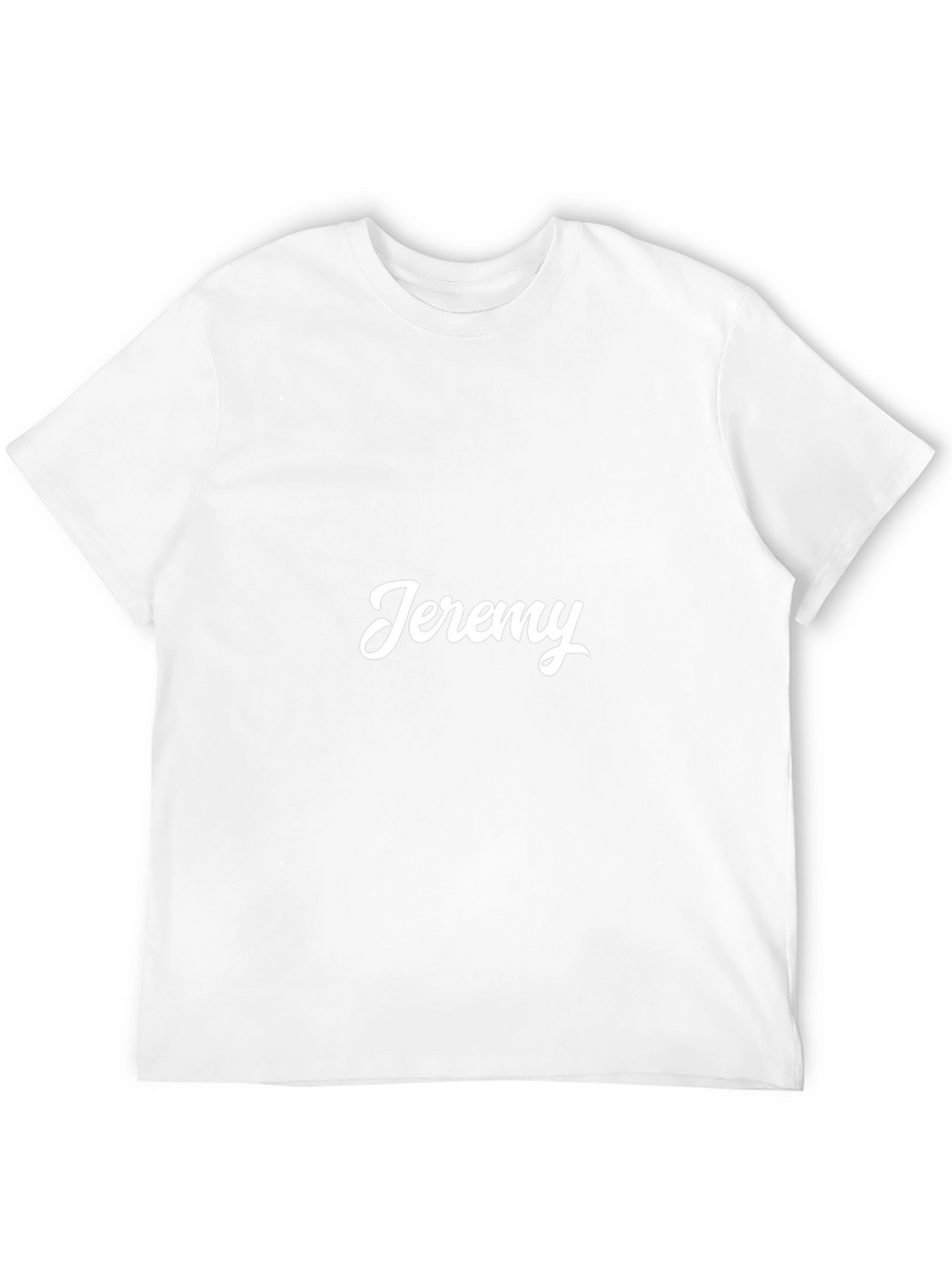 Personalized Jeremy Black T-Shirt - Custom Name Tee