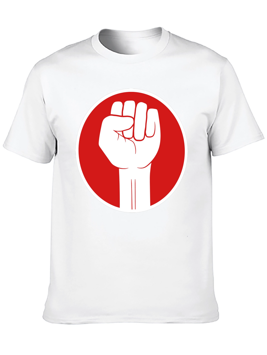 Fist Power T-Shirt - Black Cotton Graphic Tee