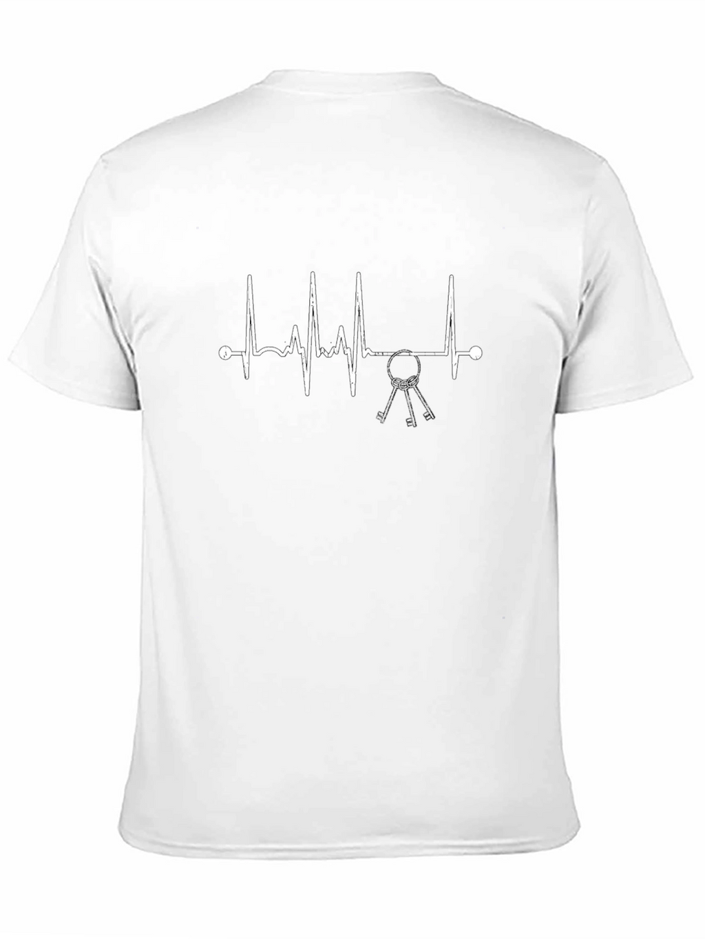 Heartbeat Keys Graphic T-Shirt