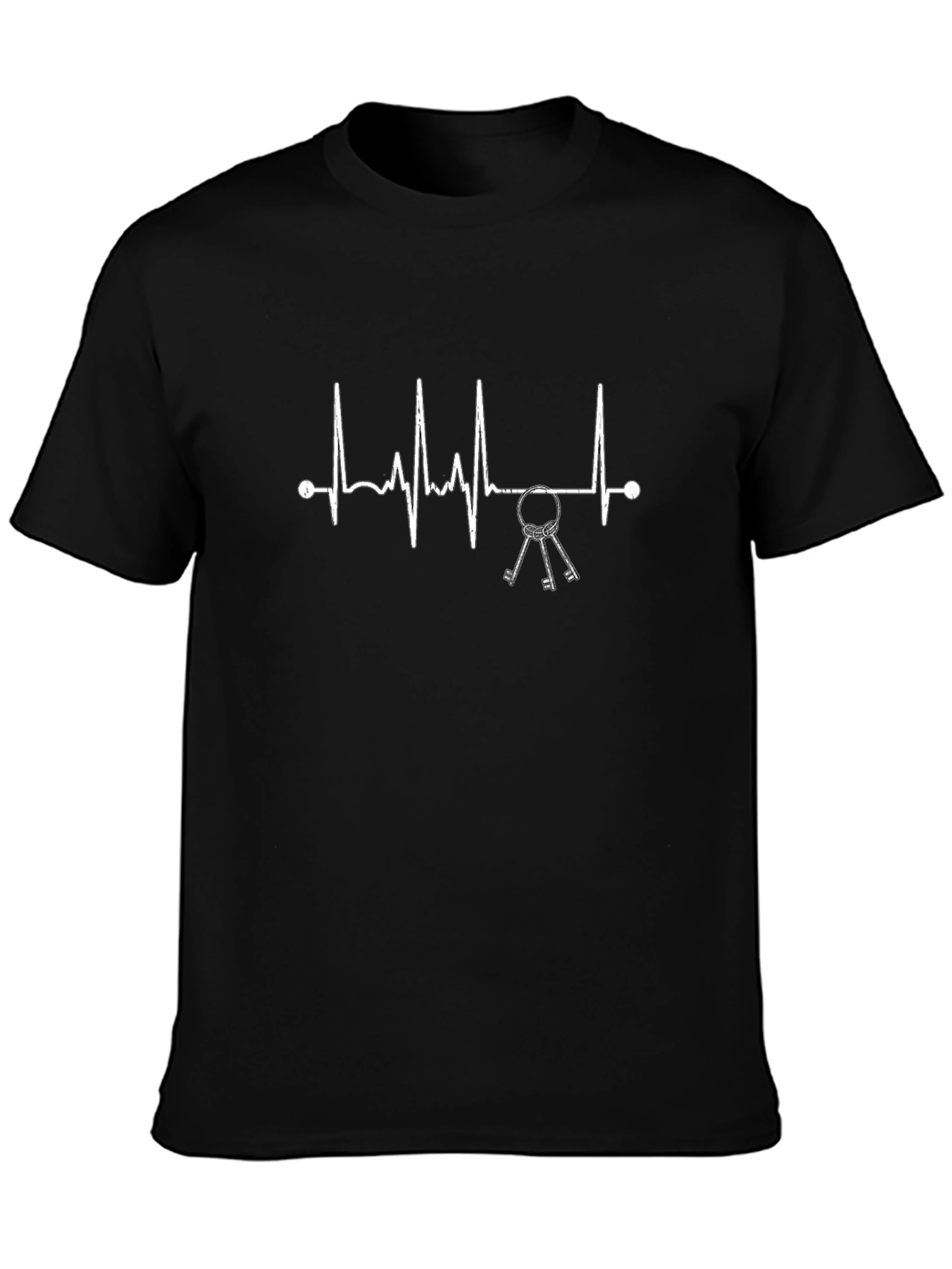 Heartbeat Keys Graphic T-Shirt