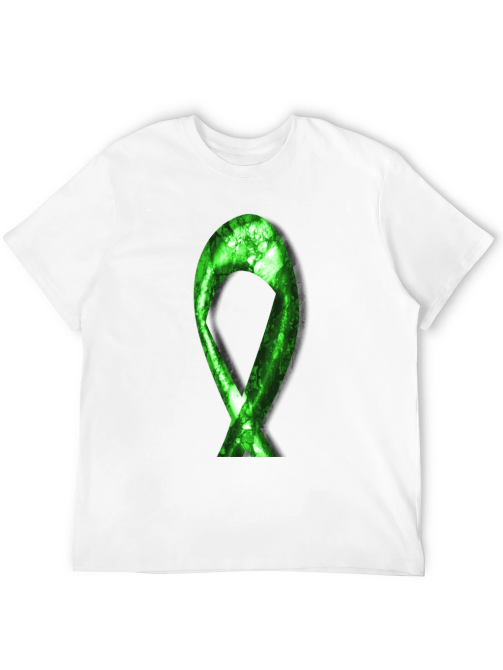 Green Ribbon Graphic Tee - Awareness & Support