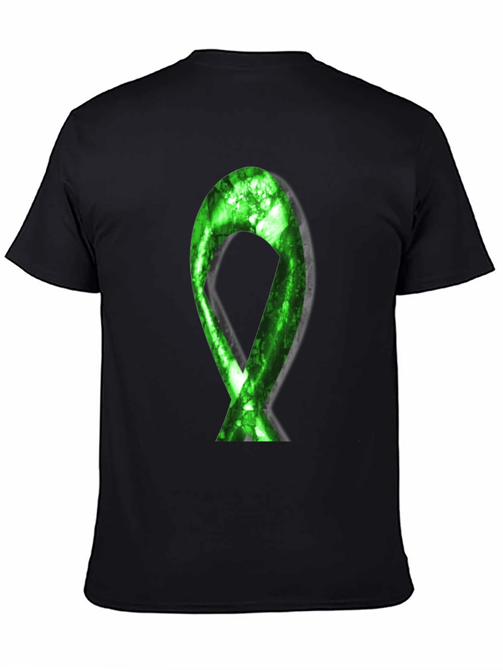Green Ribbon Graphic Tee - Awareness & Support