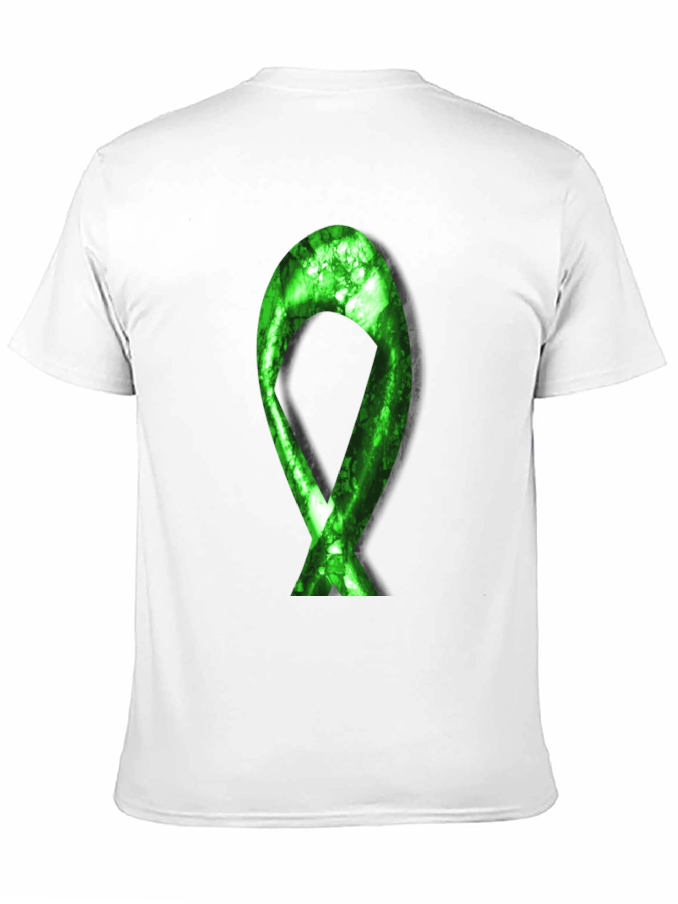 Green Ribbon Graphic Tee - Awareness & Support