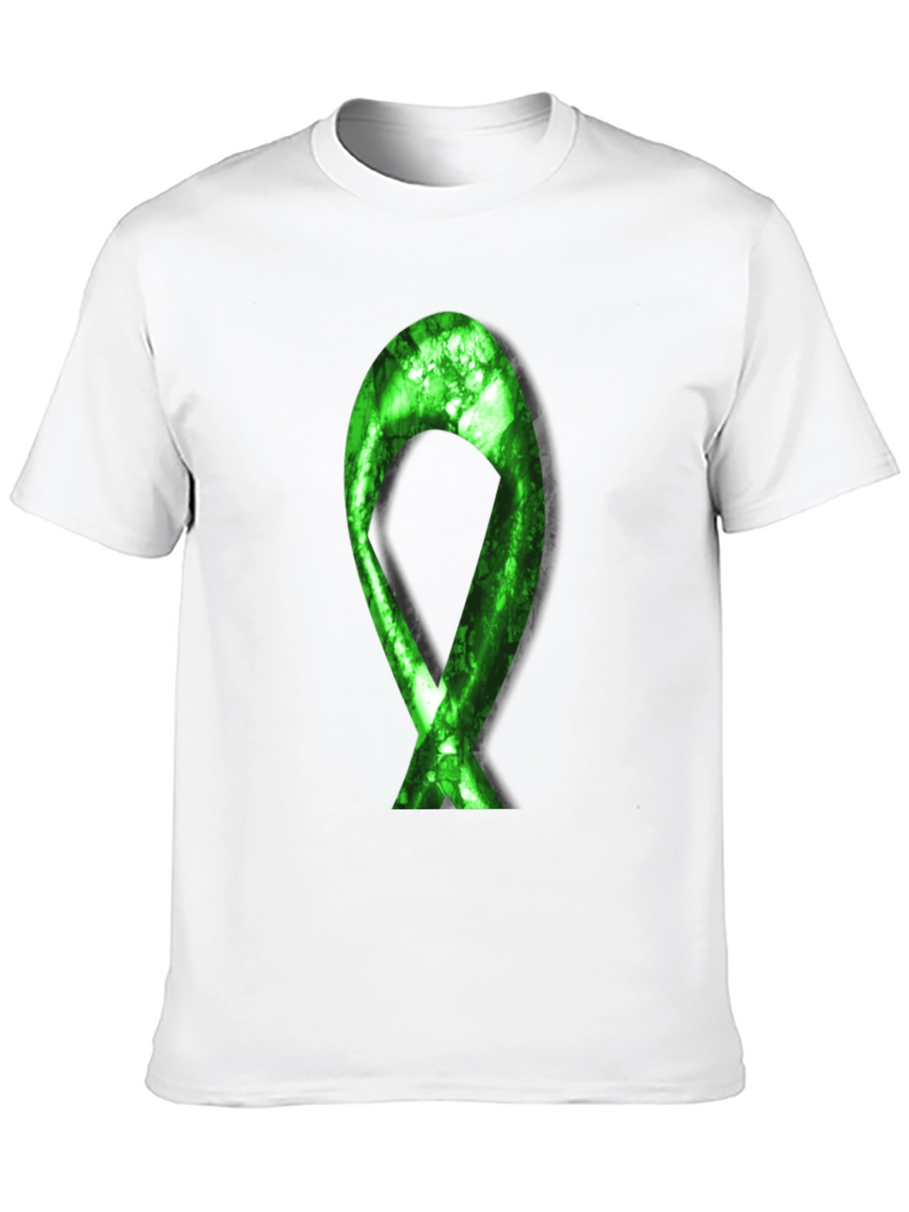 Green Ribbon Graphic Tee - Awareness & Support