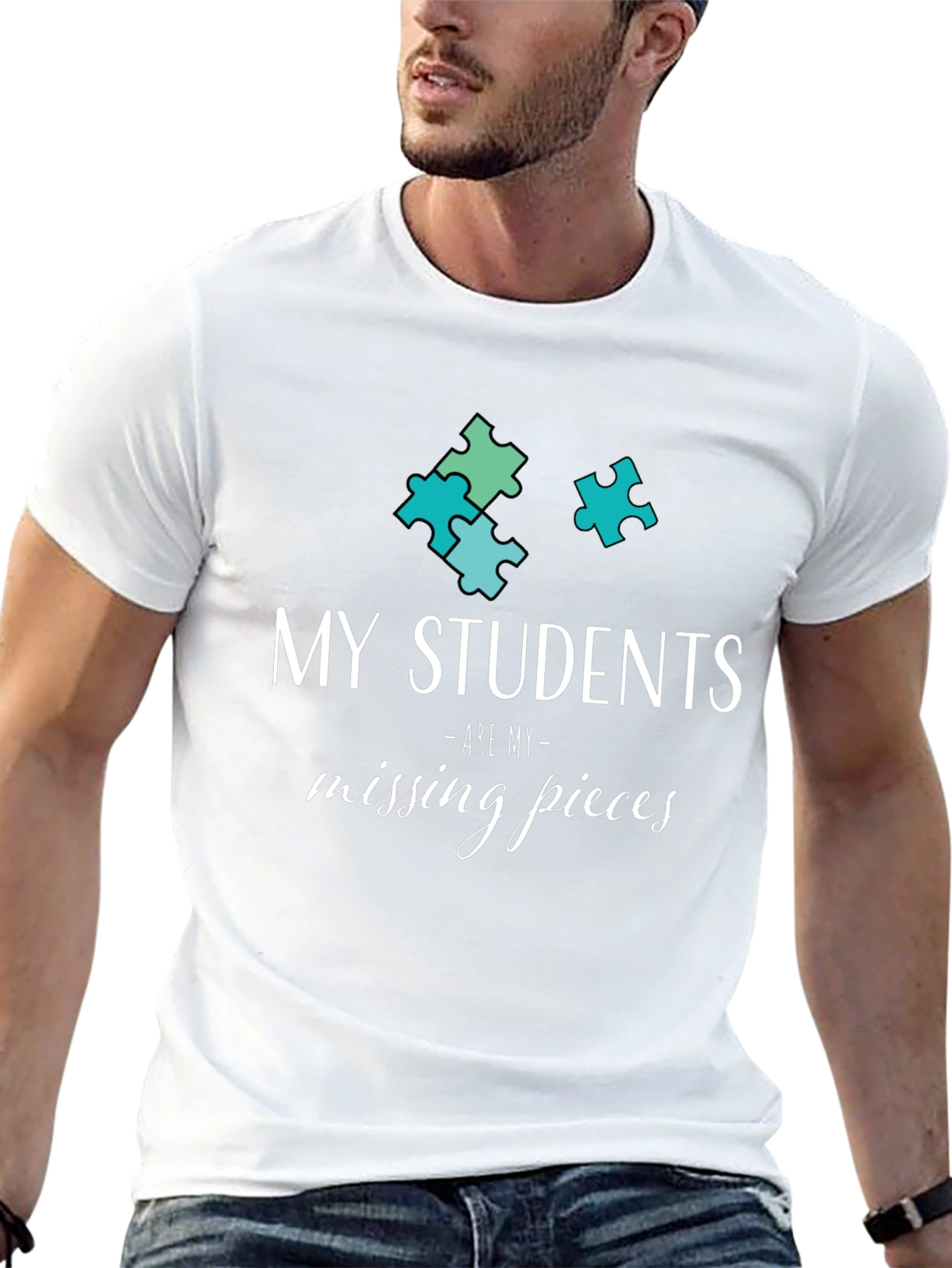 My Students Are My Missing Pieces T-Shirt
