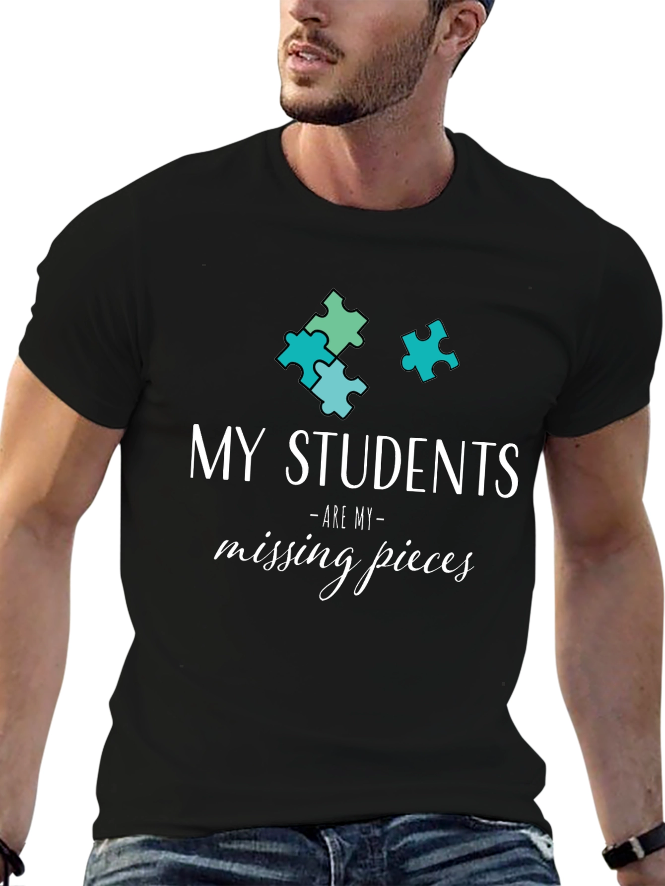 My Students Are My Missing Pieces T-Shirt